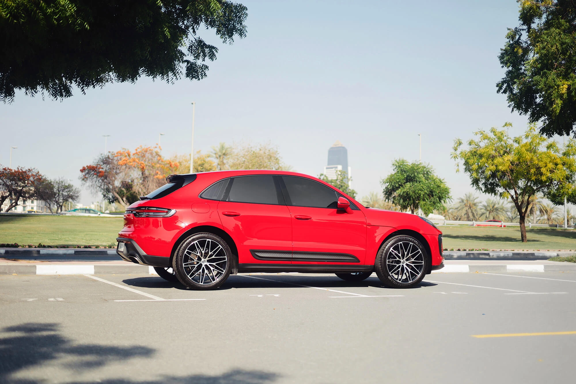 Porsche Macan Red