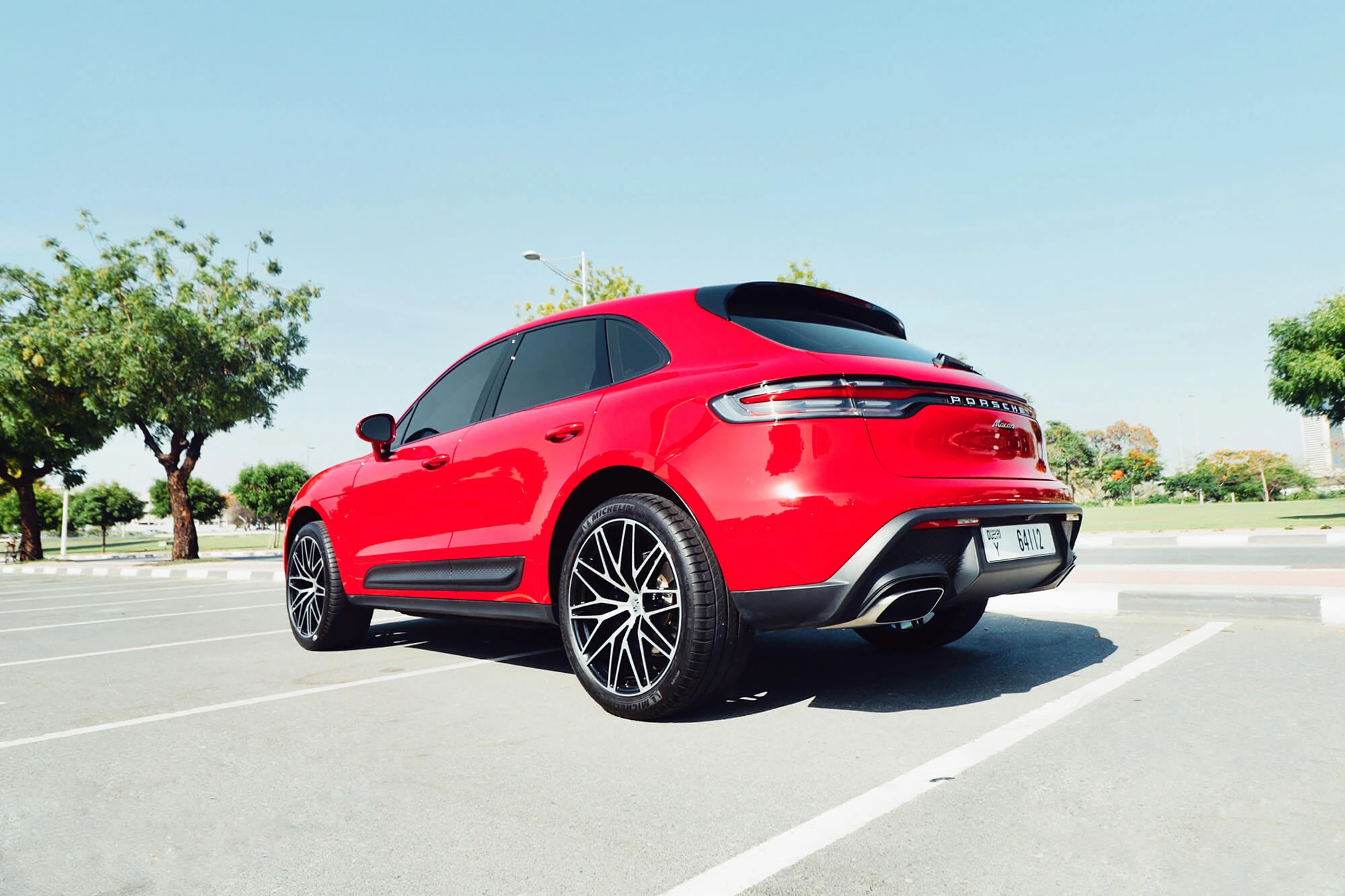 Porsche Macan Rouge