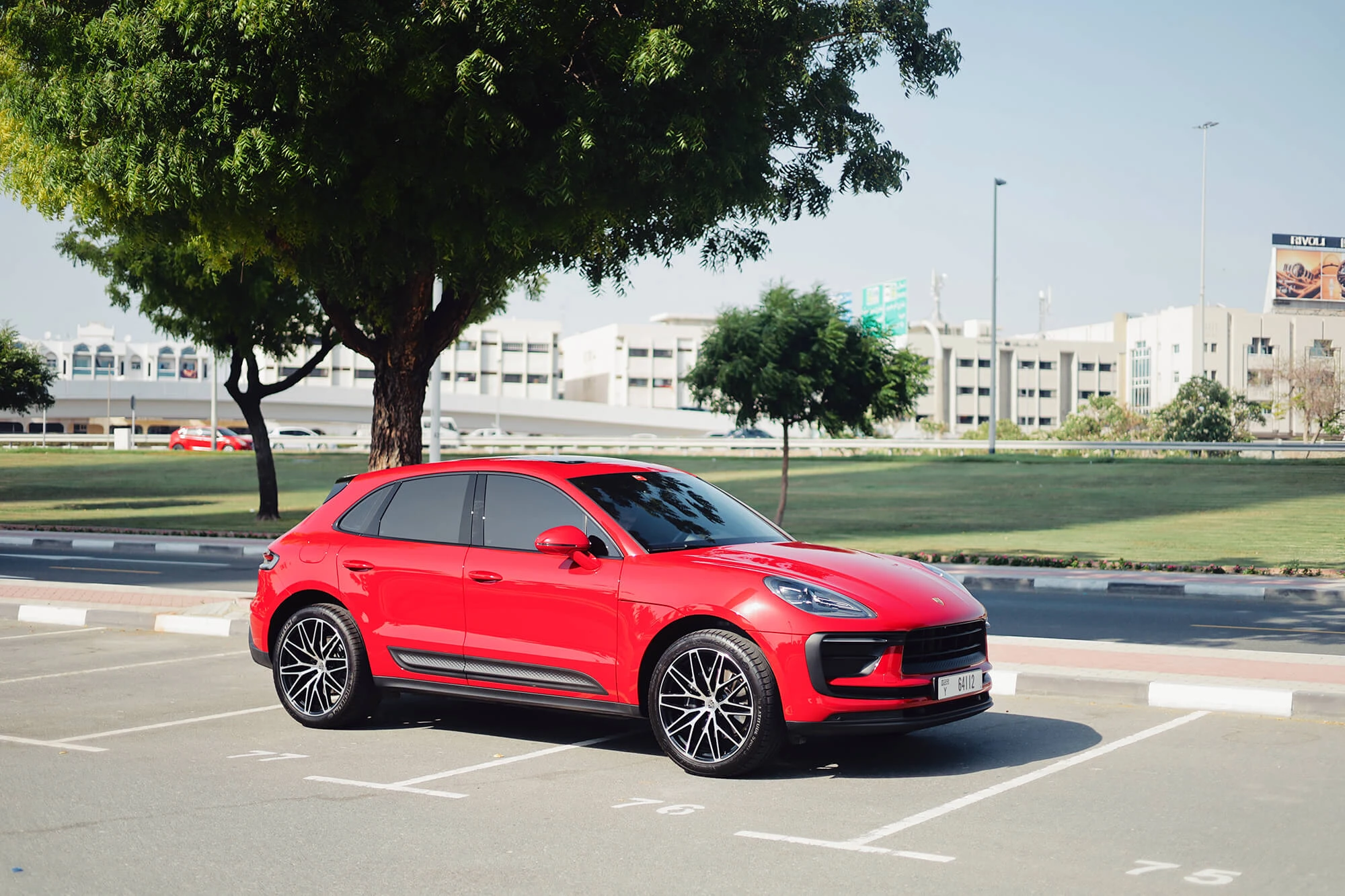 Porsche Macan Rood