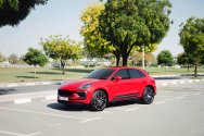 Porsche Macan Rood