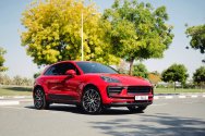 Porsche Macan Rood