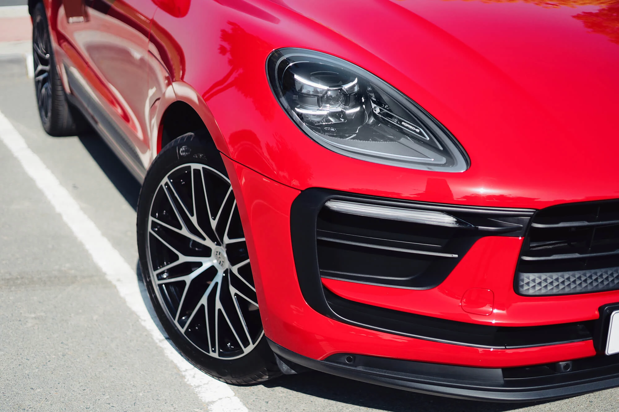 Porsche Macan Vermelho