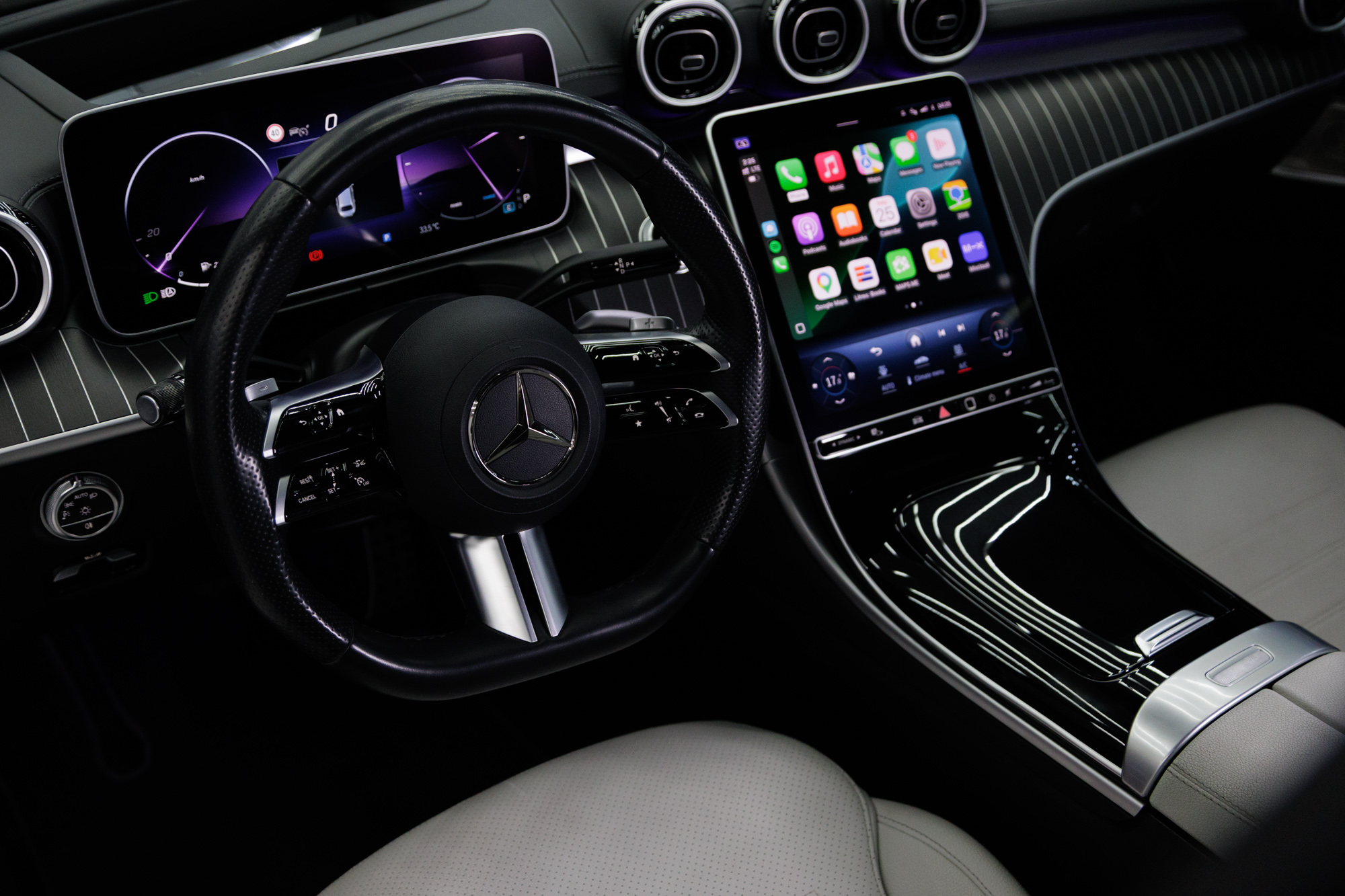 Mercedes C200 Blue