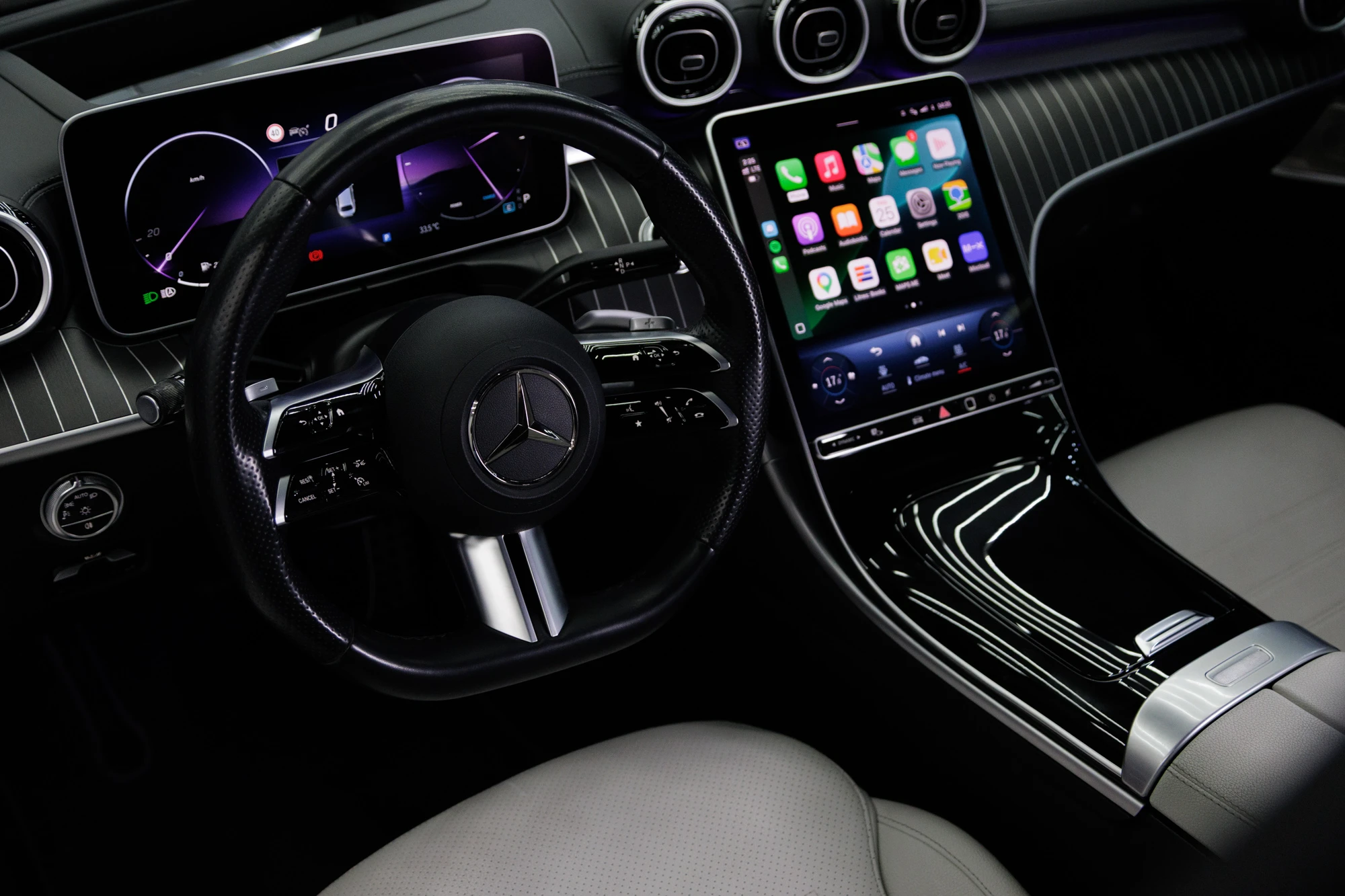 Mercedes C200 Blue