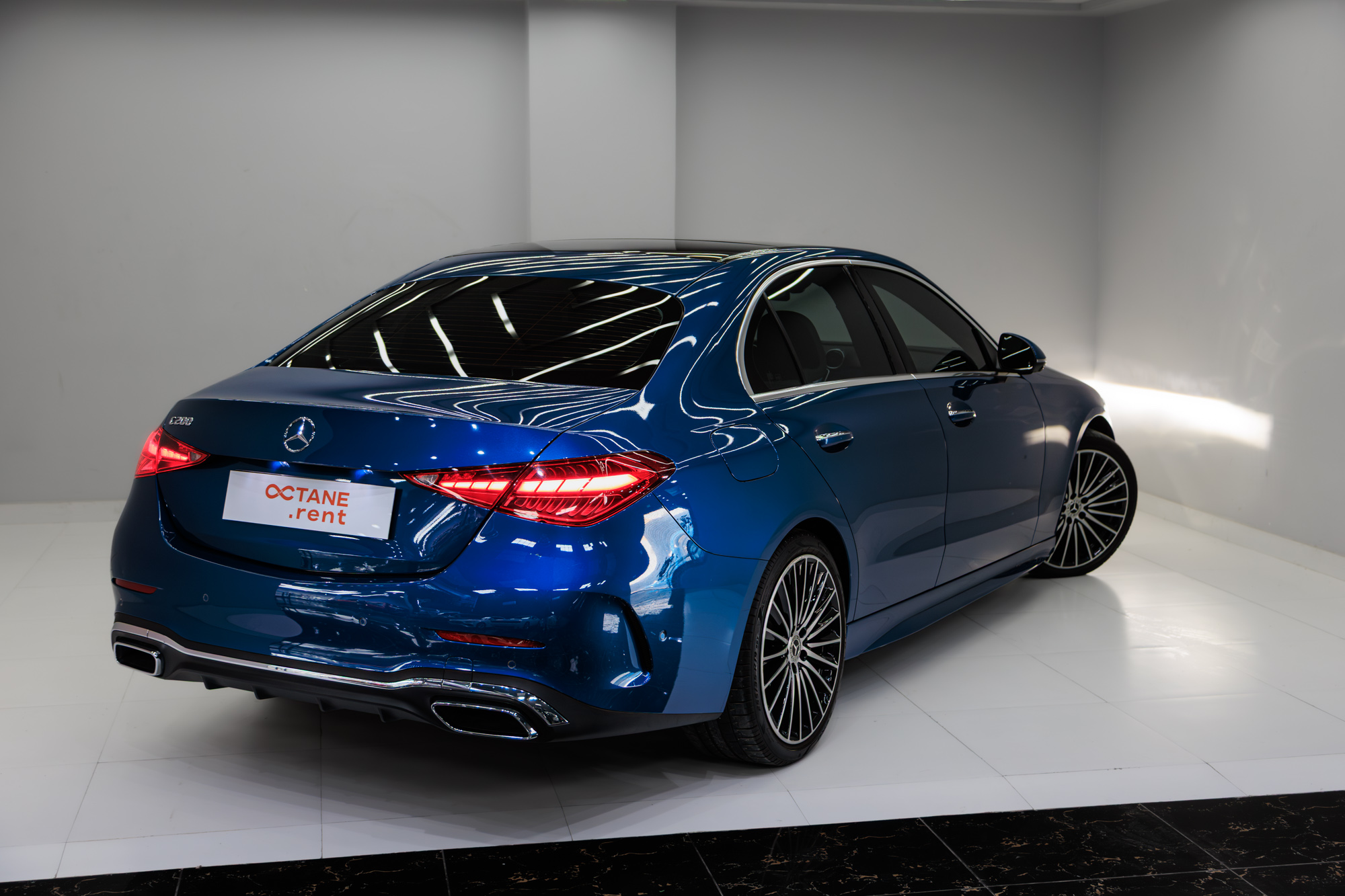 Mercedes C200 Blue
