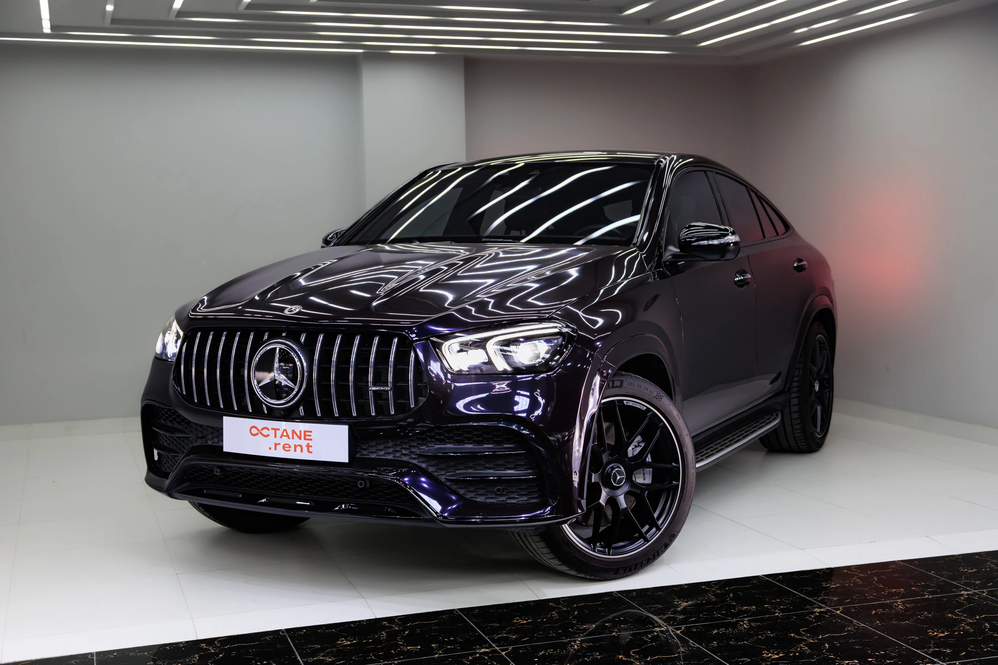 Mercedes GLE53 AMG Coupe Deep Purple