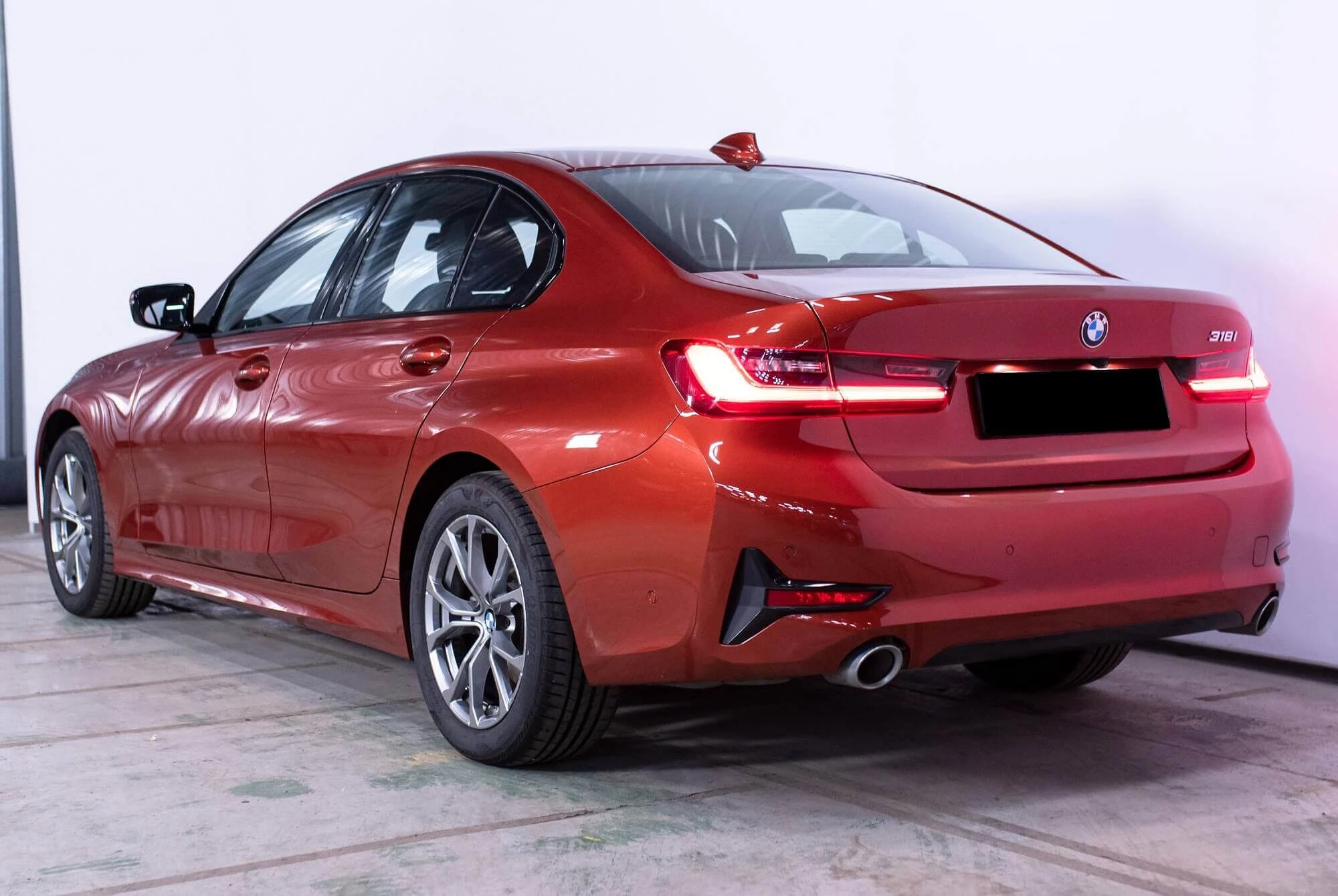 BMW 3-serie rood