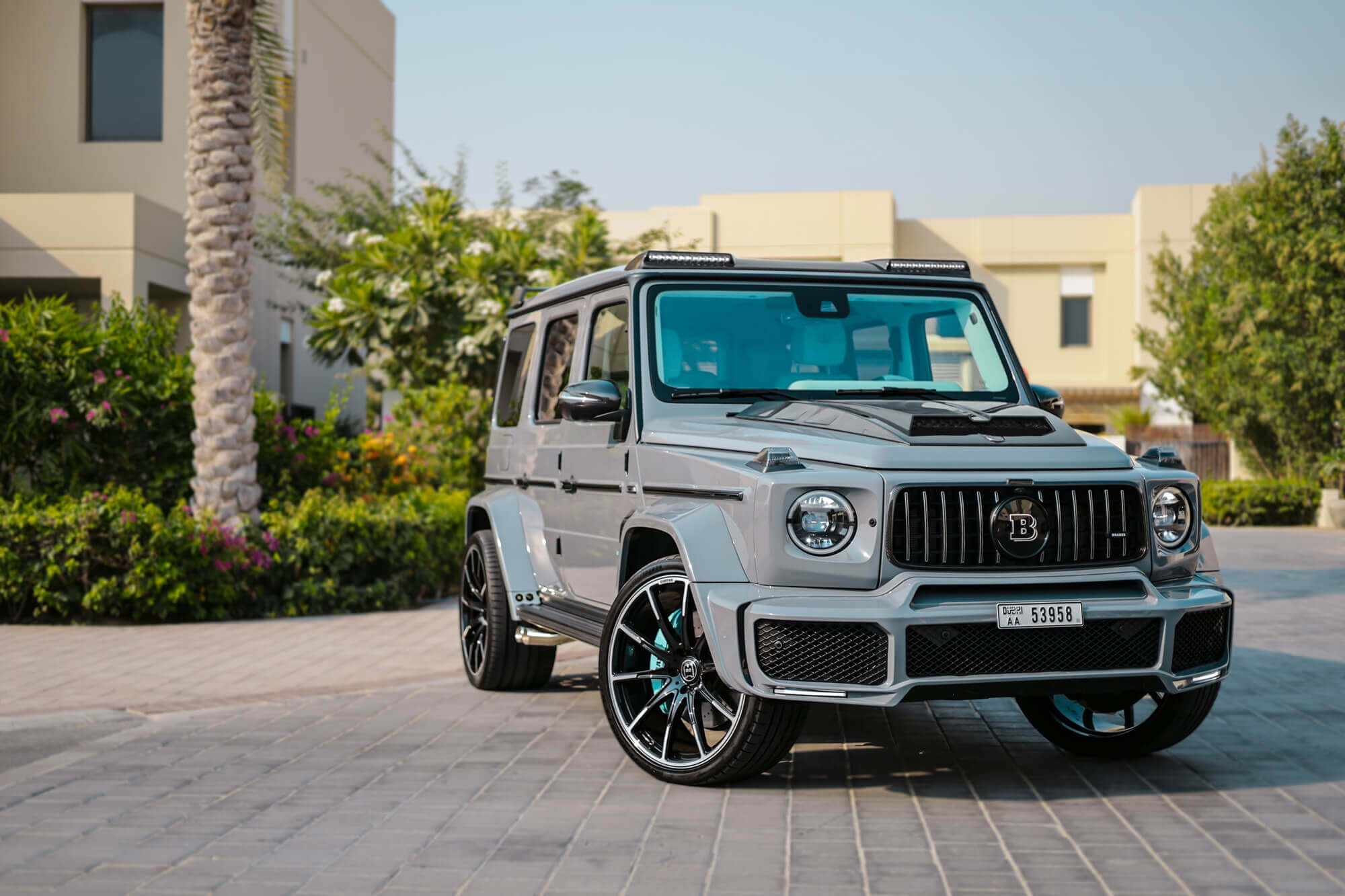 Mercedes G800 Brabus Gris