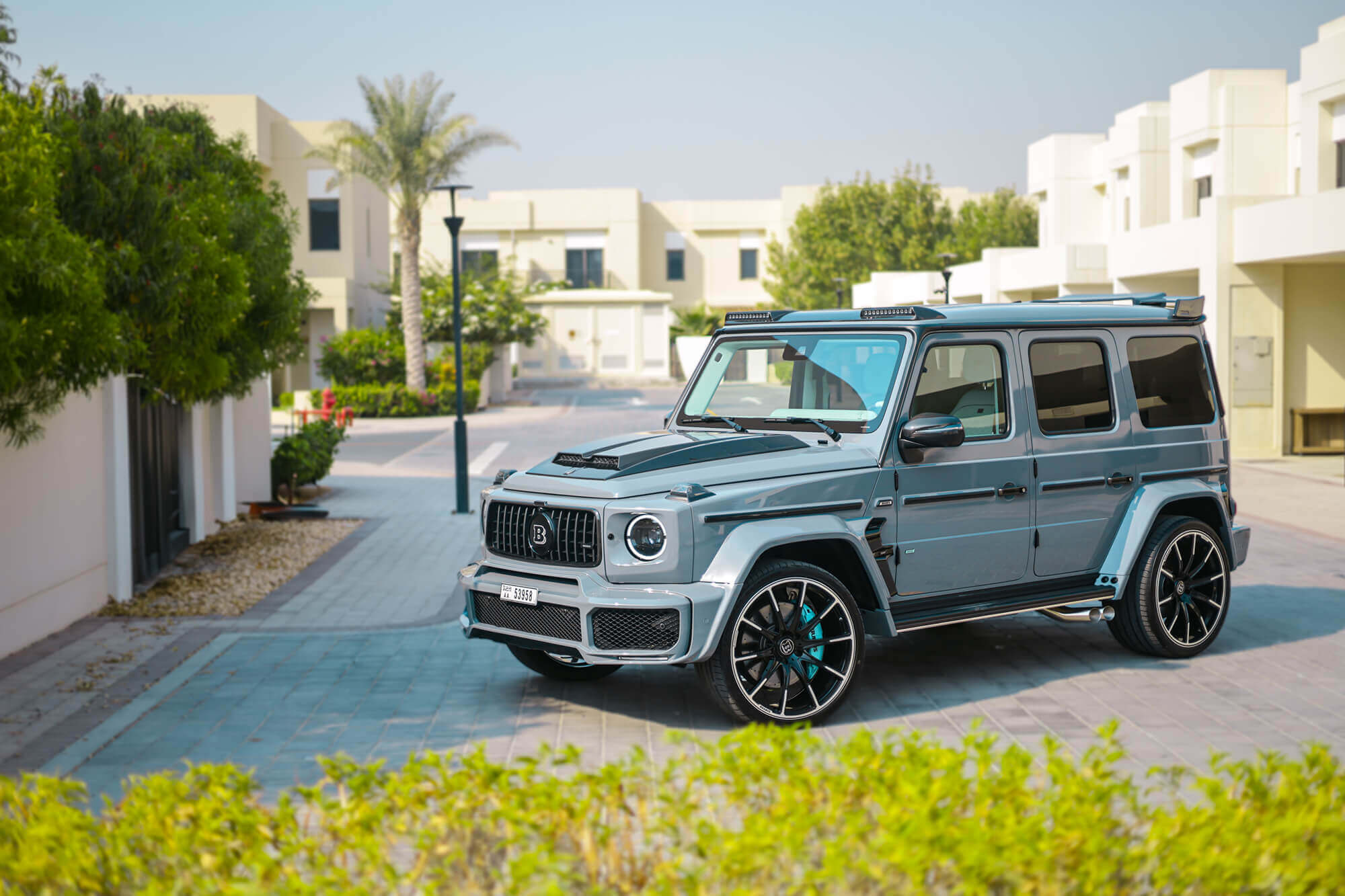 Mercedes G800 Brabus Gris