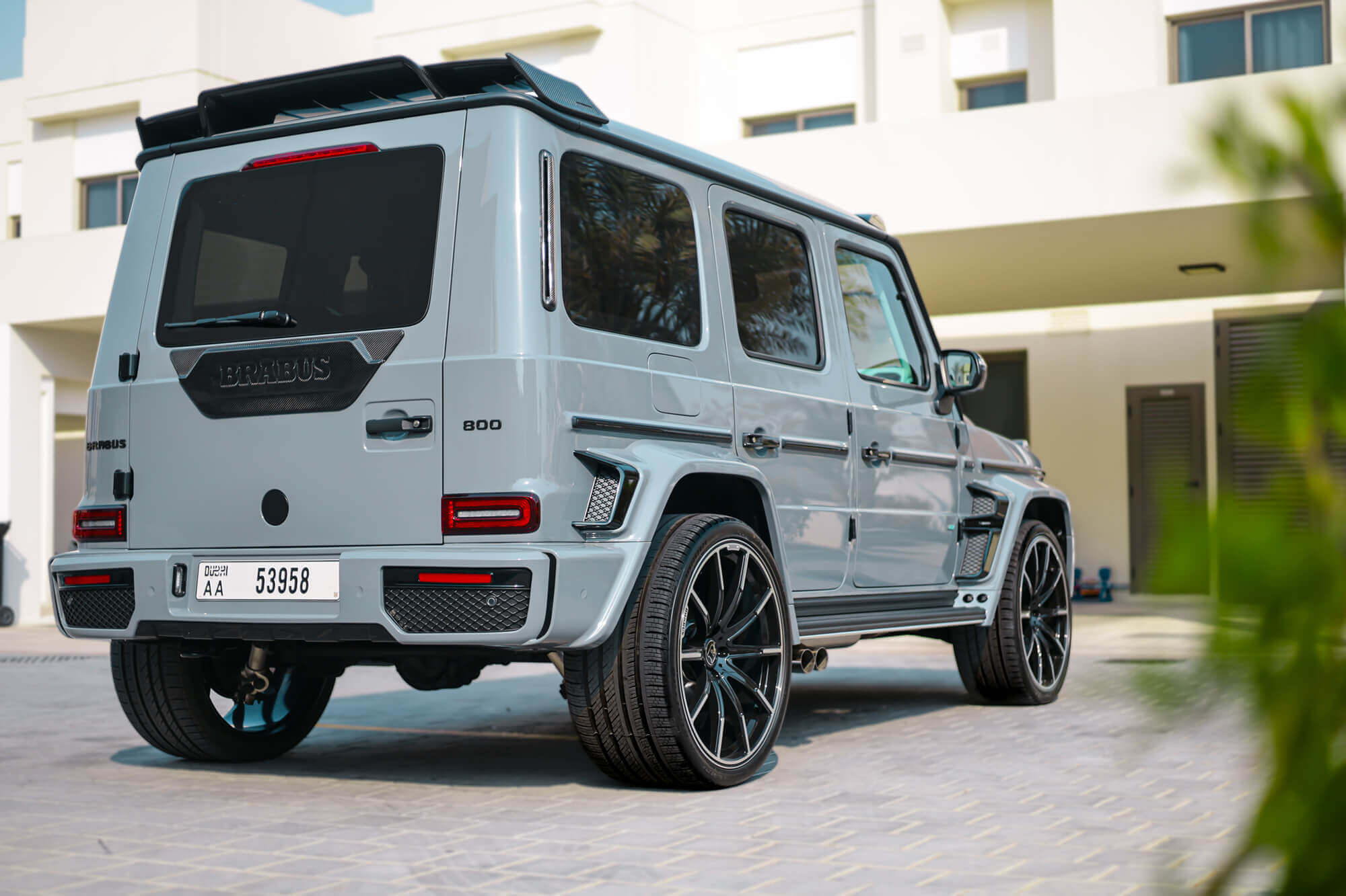 Mercedes G800 Brabus Gris