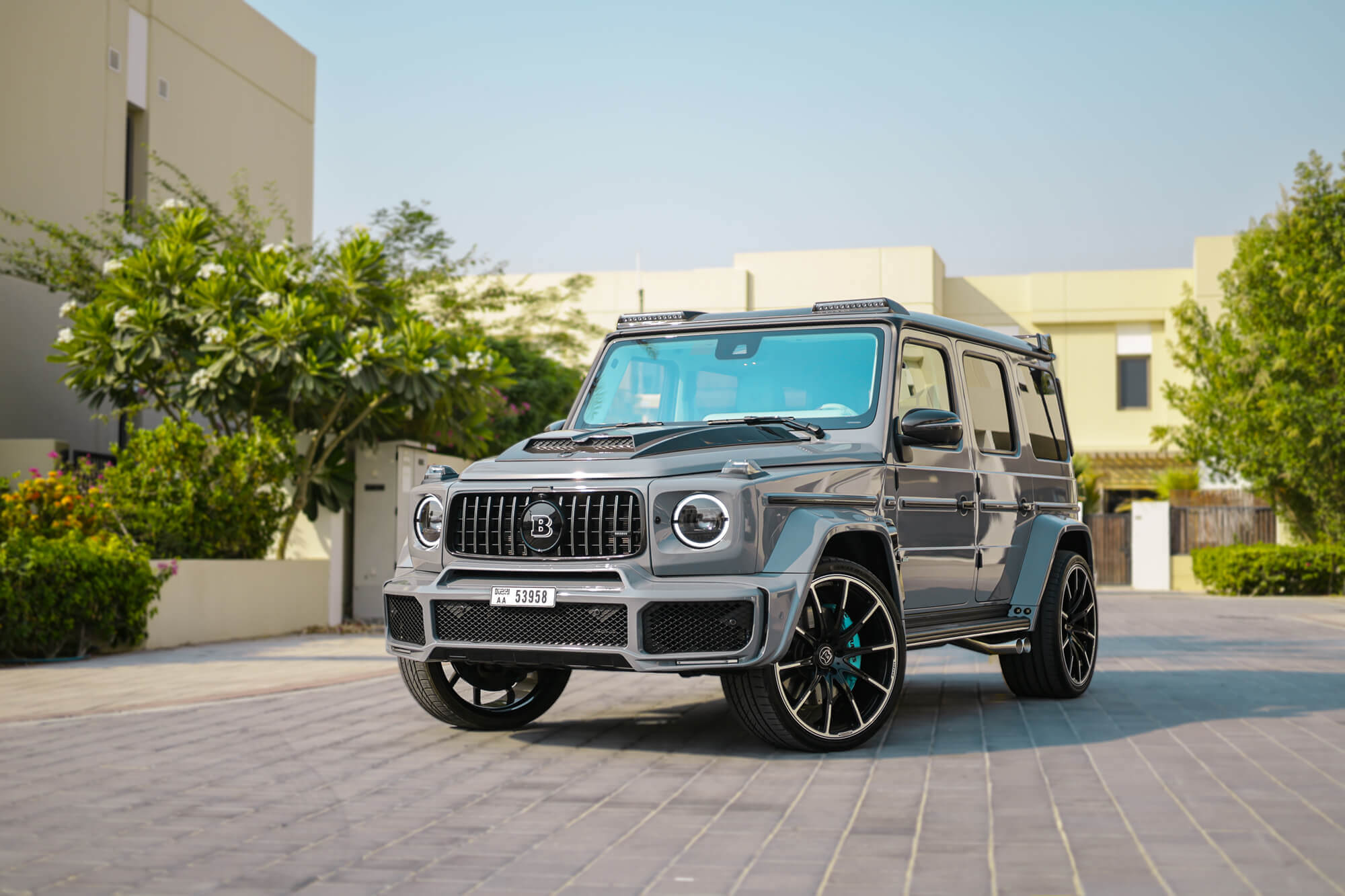 Mercedes G800 Brabus Gris