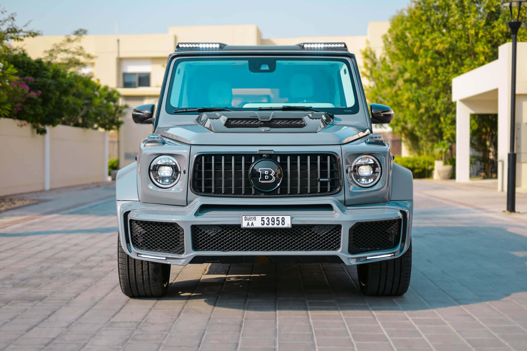 Mercedes G800 Brabus Gris