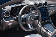 Mercedes C200 Blå