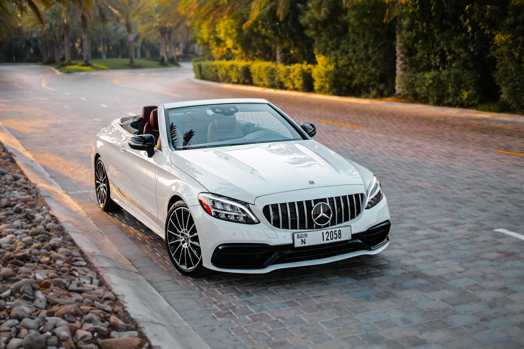 Mercedes C300 White