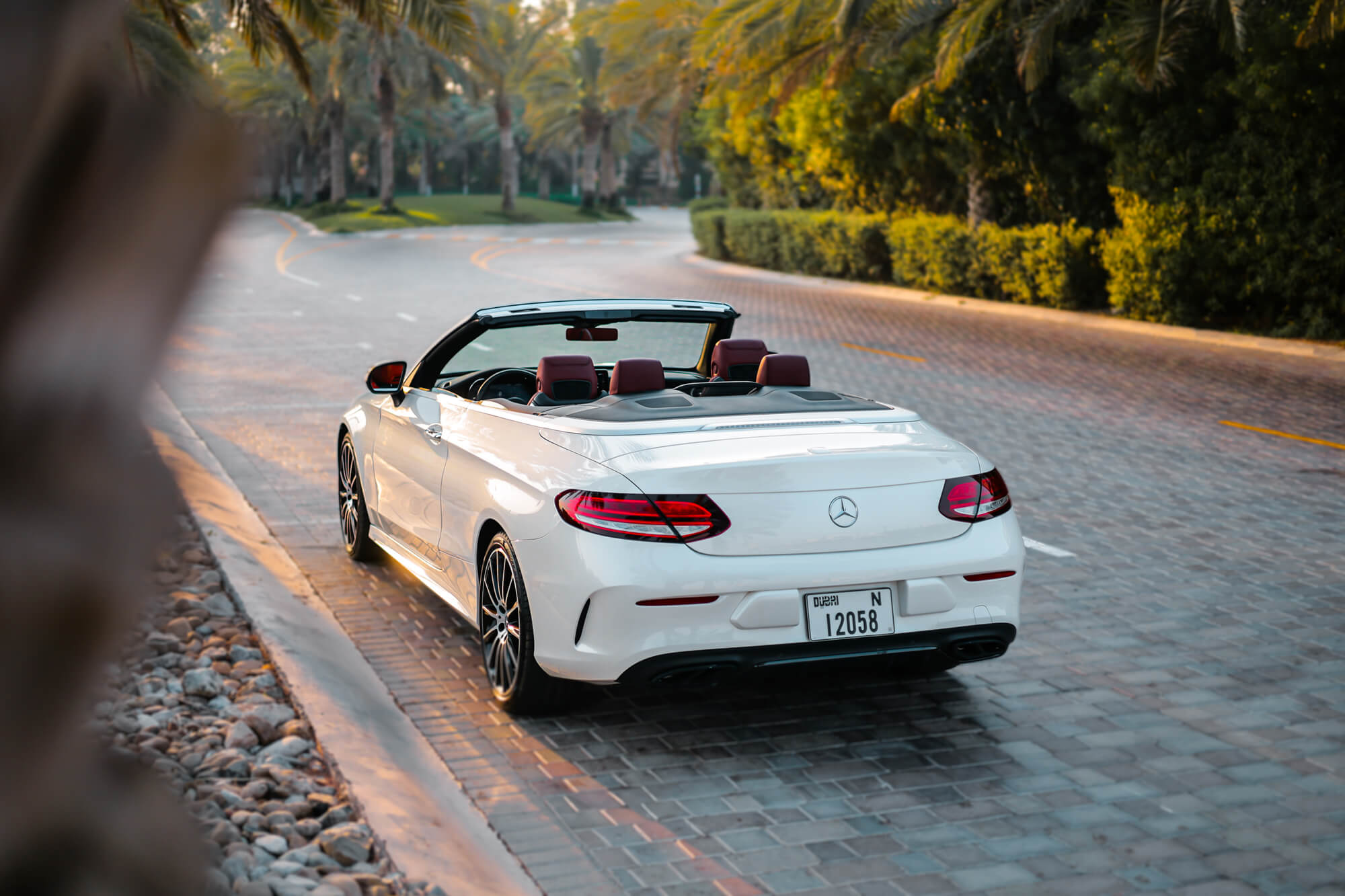 Mercedes C300 White