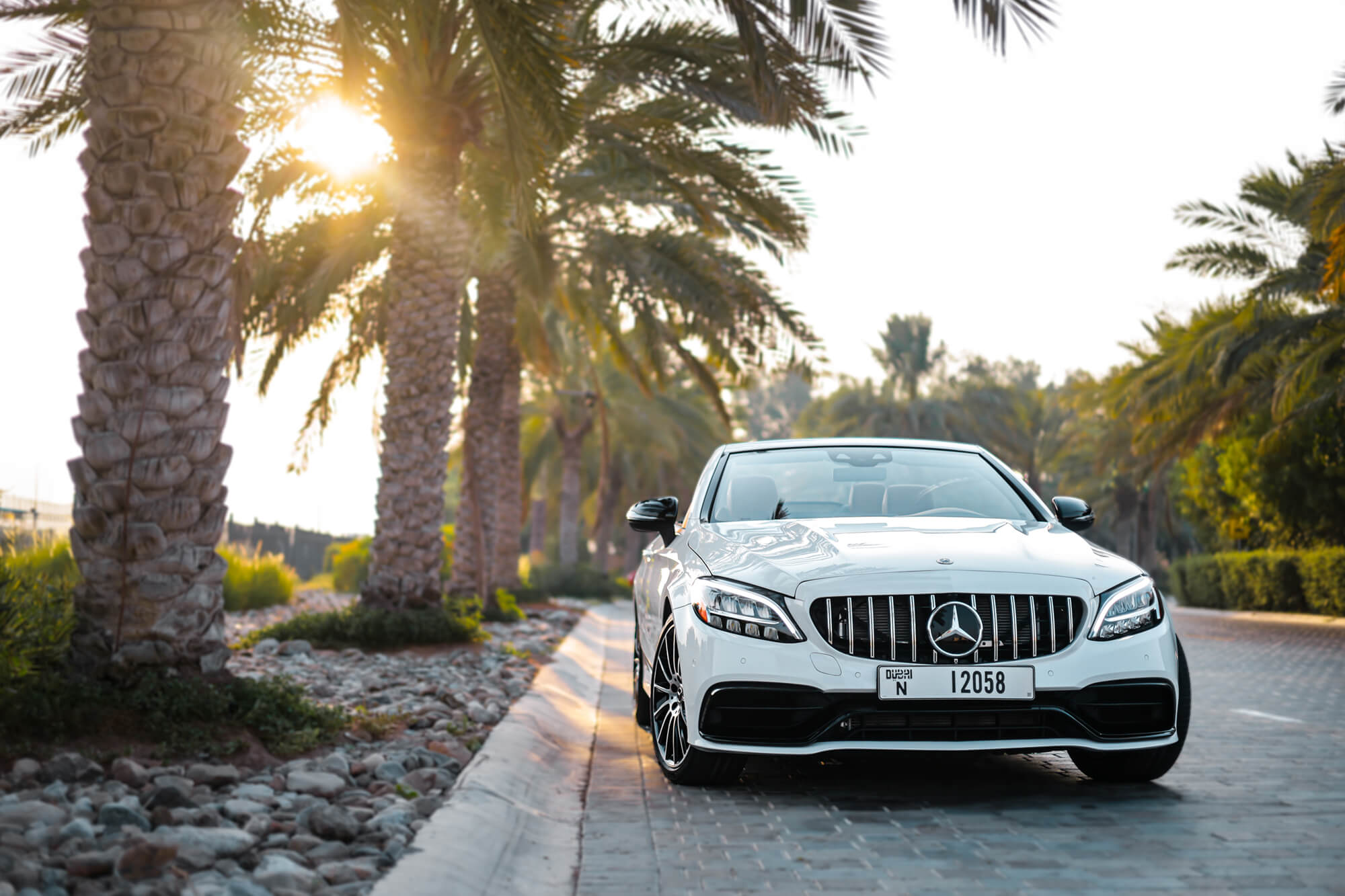 Mercedes C300 White