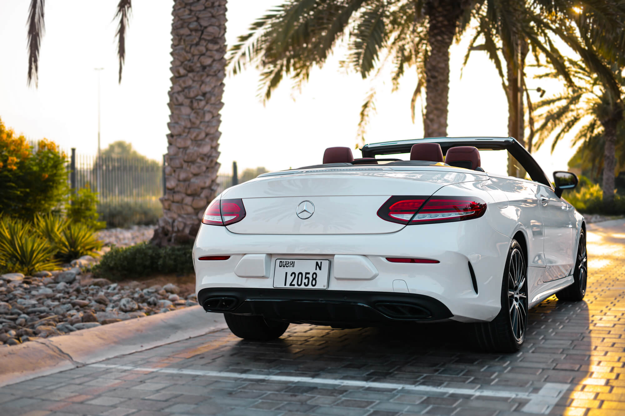 Mercedes C300 White