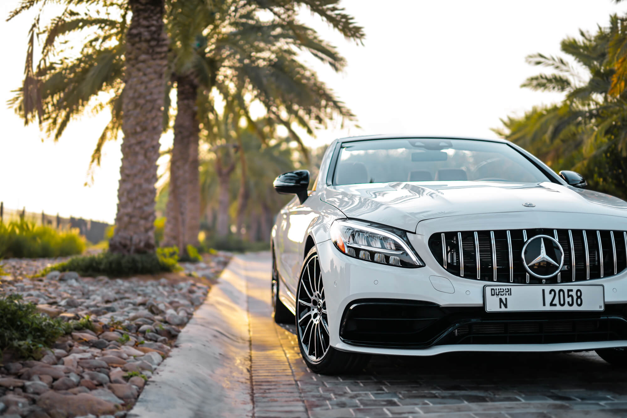 Mercedes C300 White