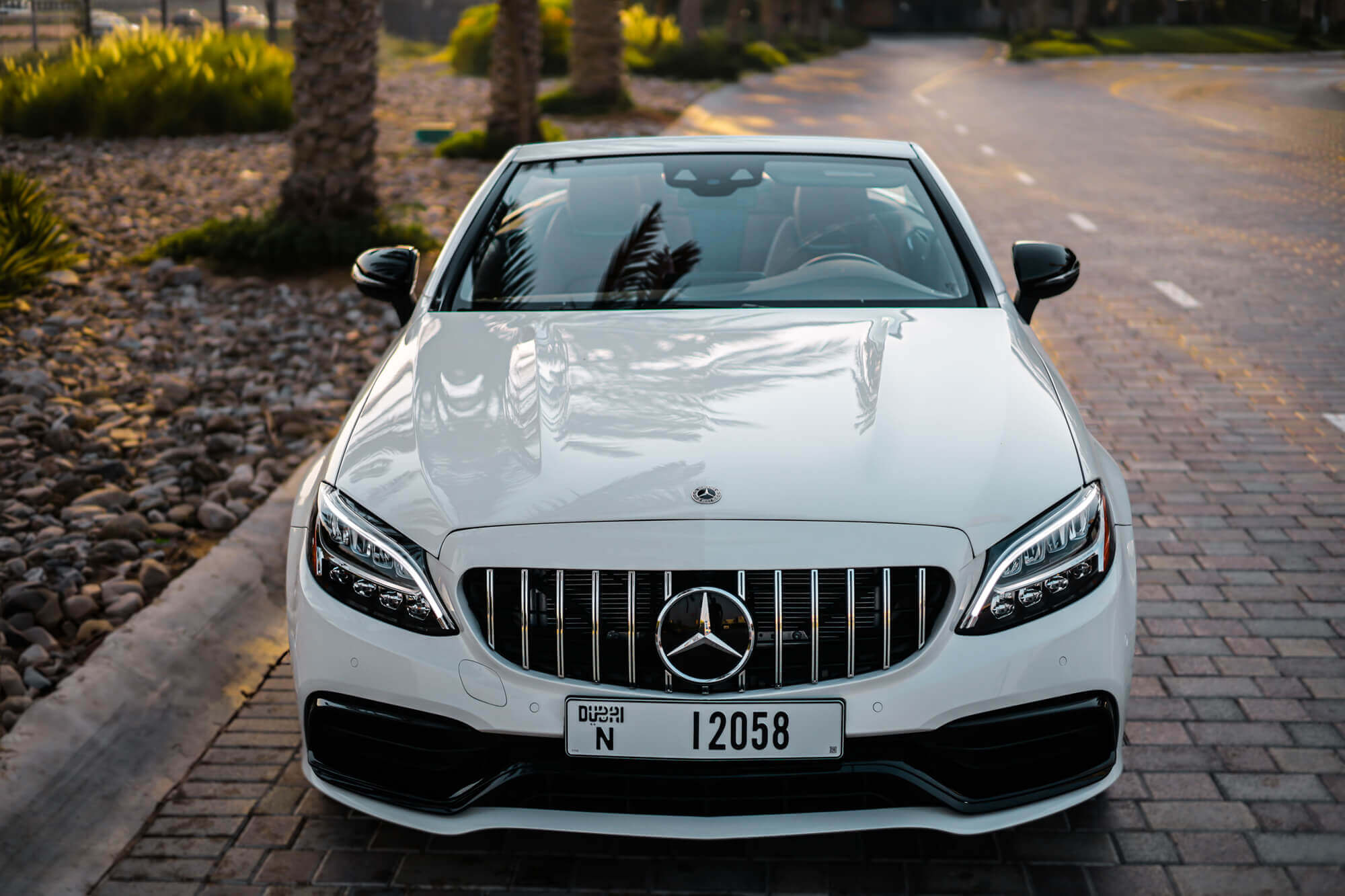 Mercedes C300 White