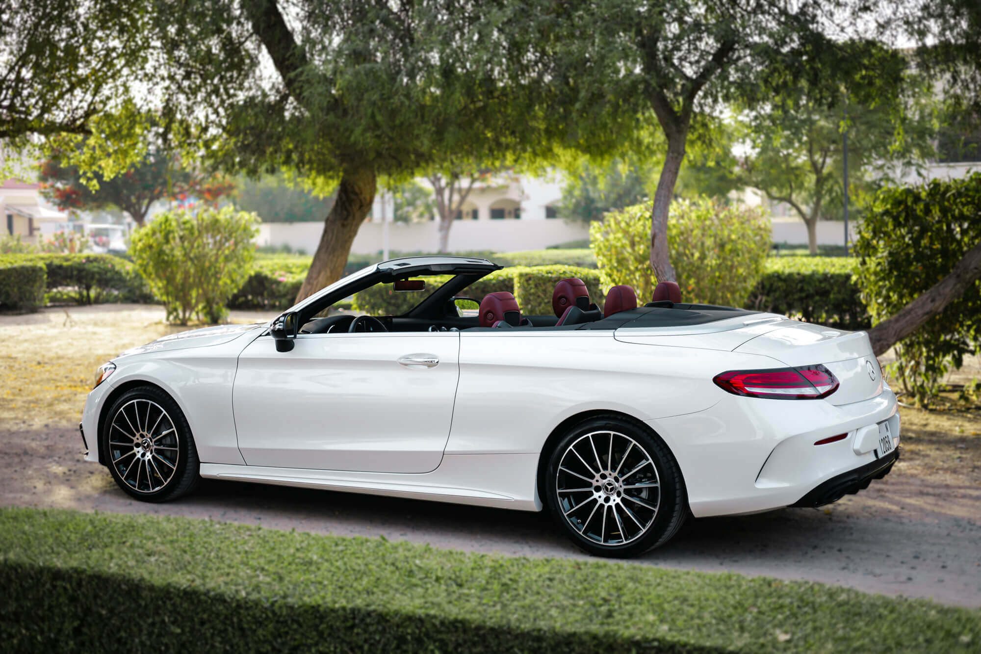 Mercedes C300 White