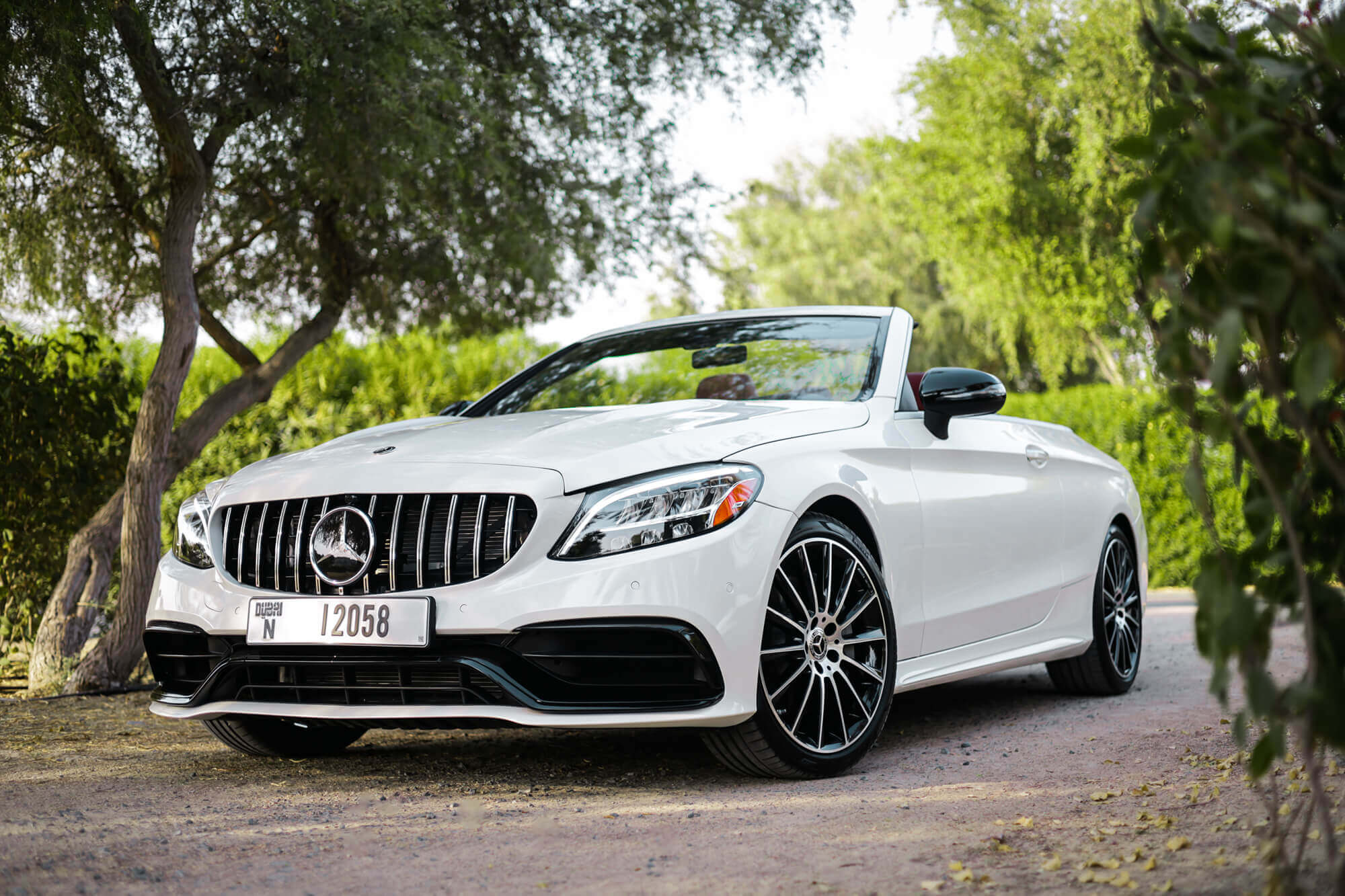 Mercedes C300 White