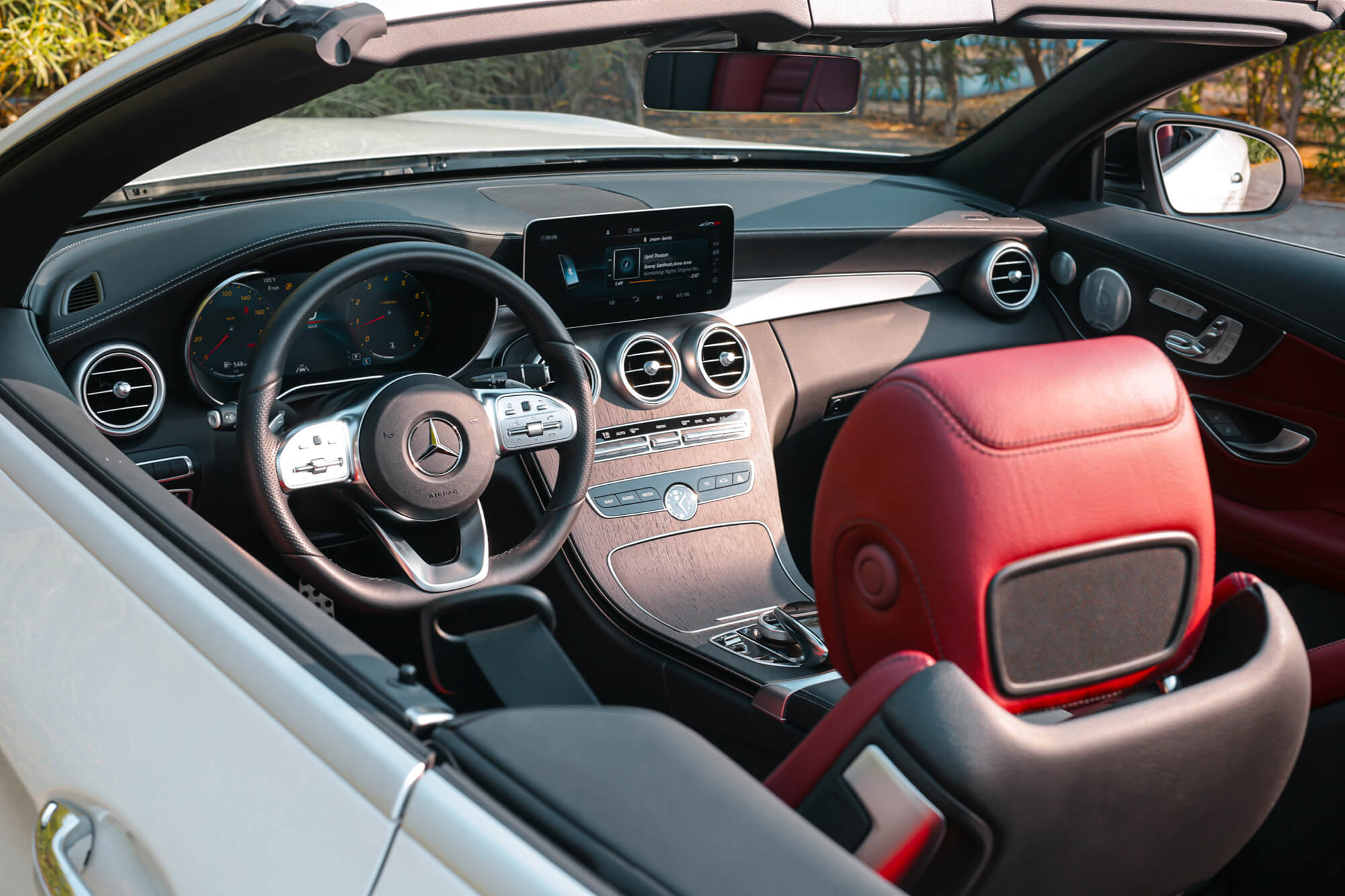 Mercedes C300 White