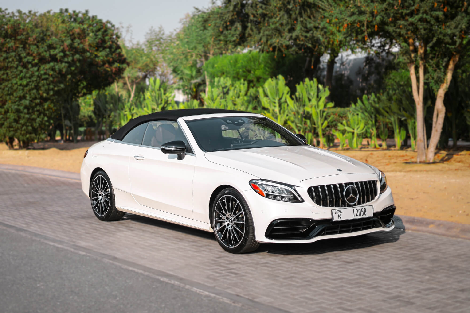 Mercedes C300 White