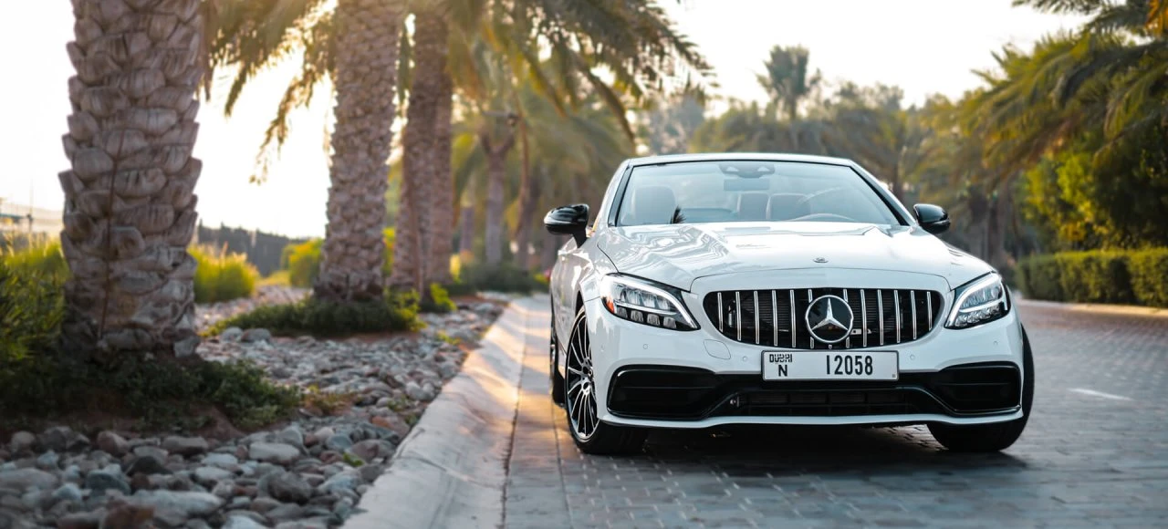 Mercedes C300 Белый