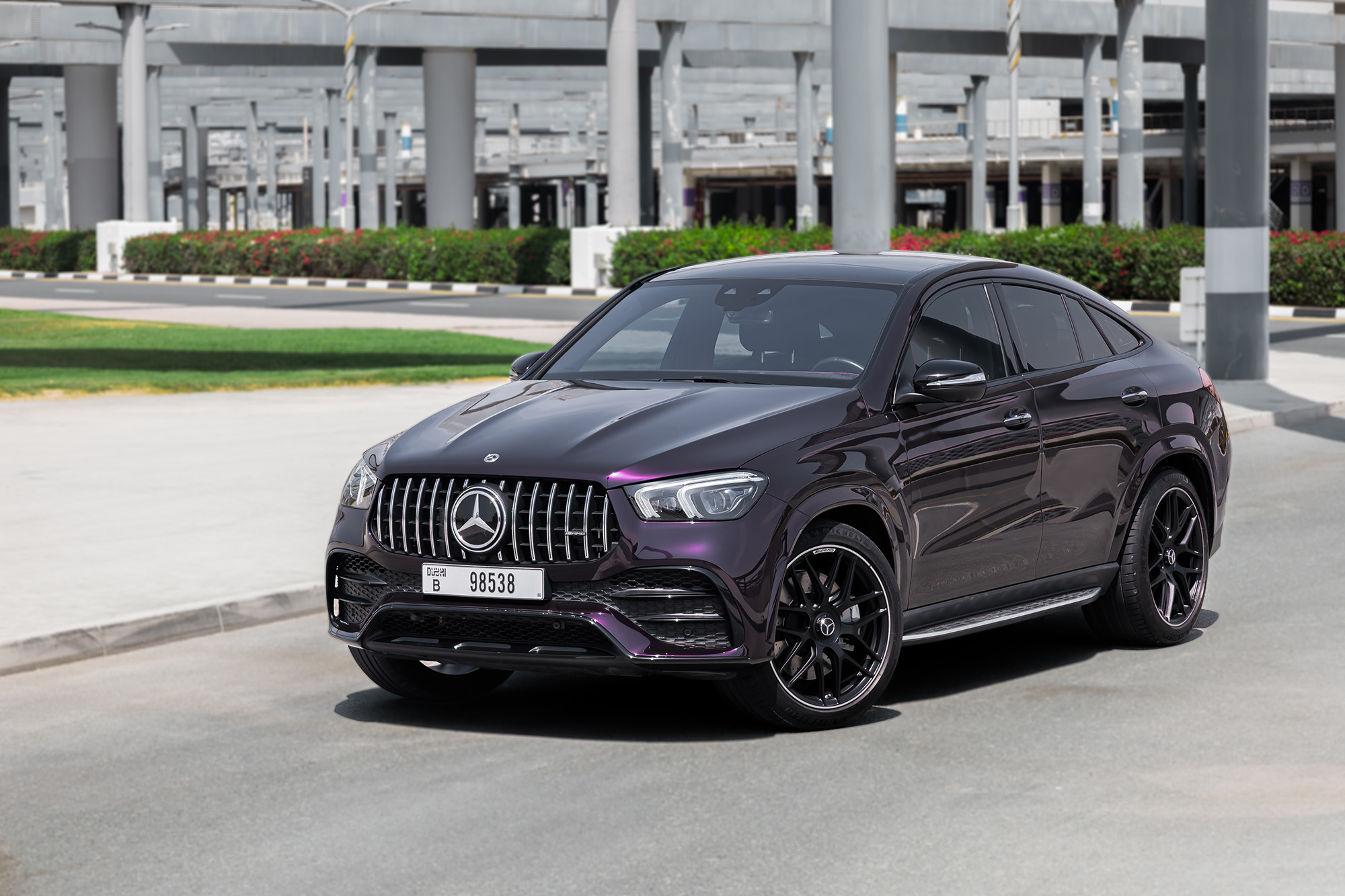 Mercedes GLE53 AMG Coupe Deep Purple
