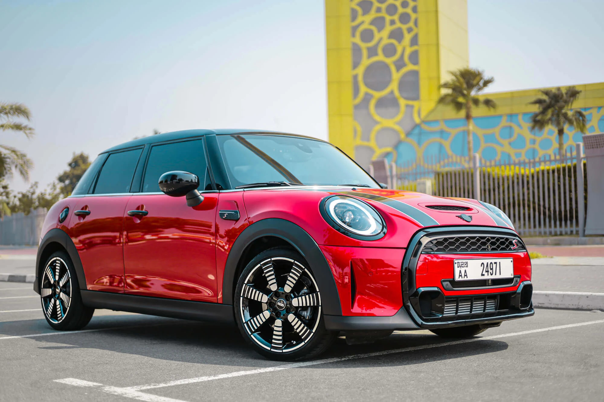 Mini Cooper S Rood