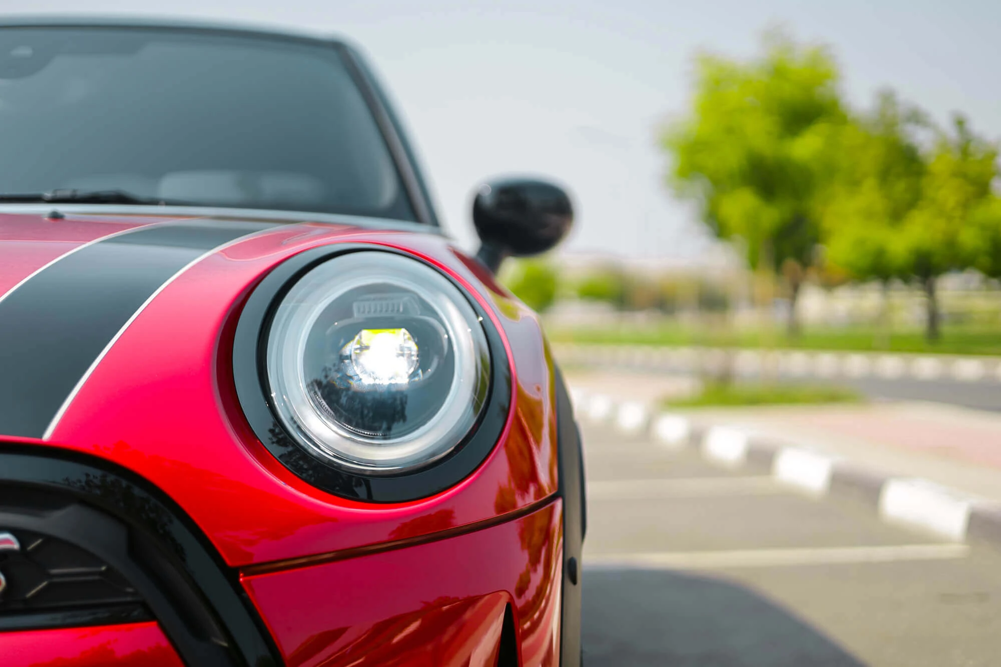 Mini Cooper S Rood