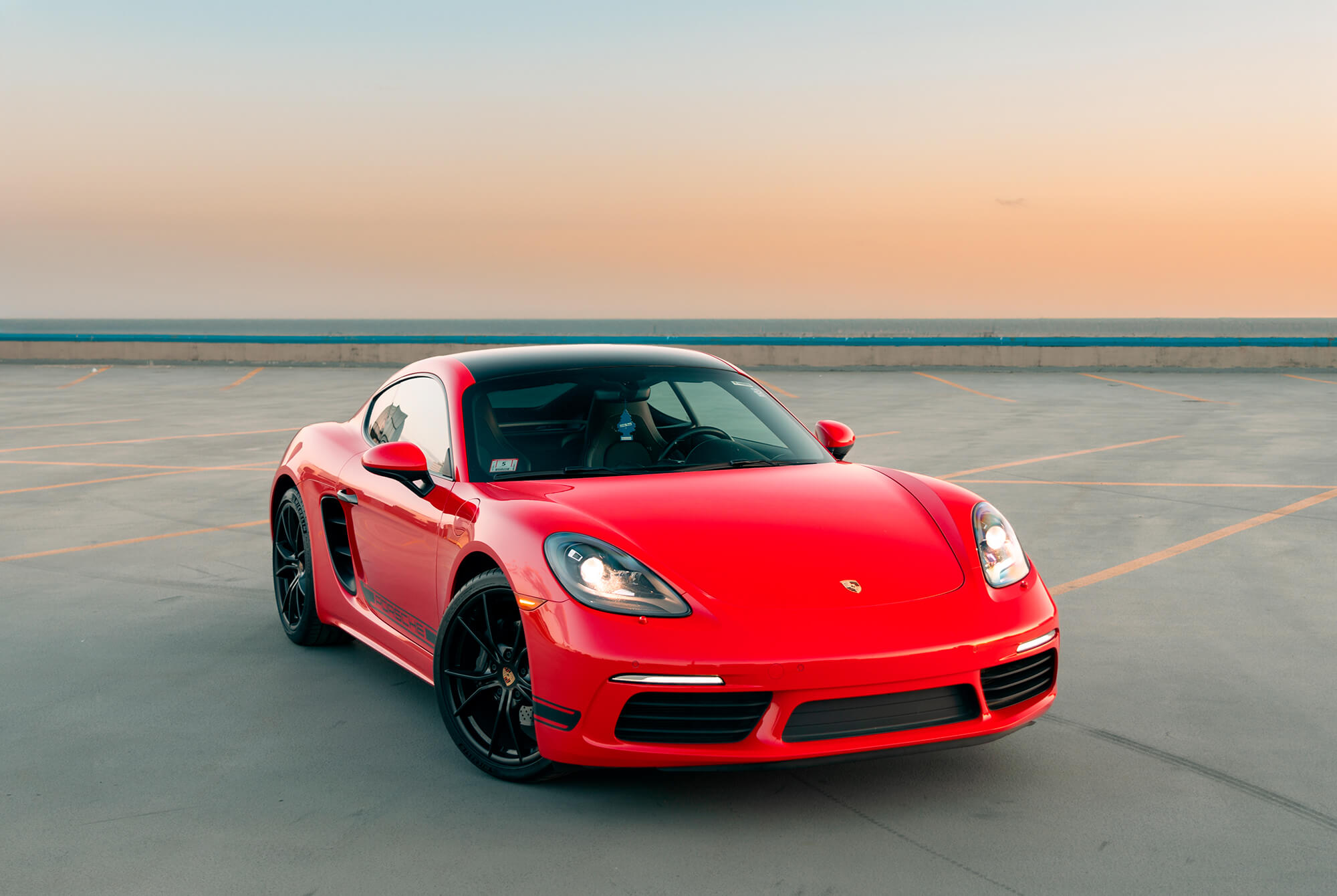 Porsche Cayman Red