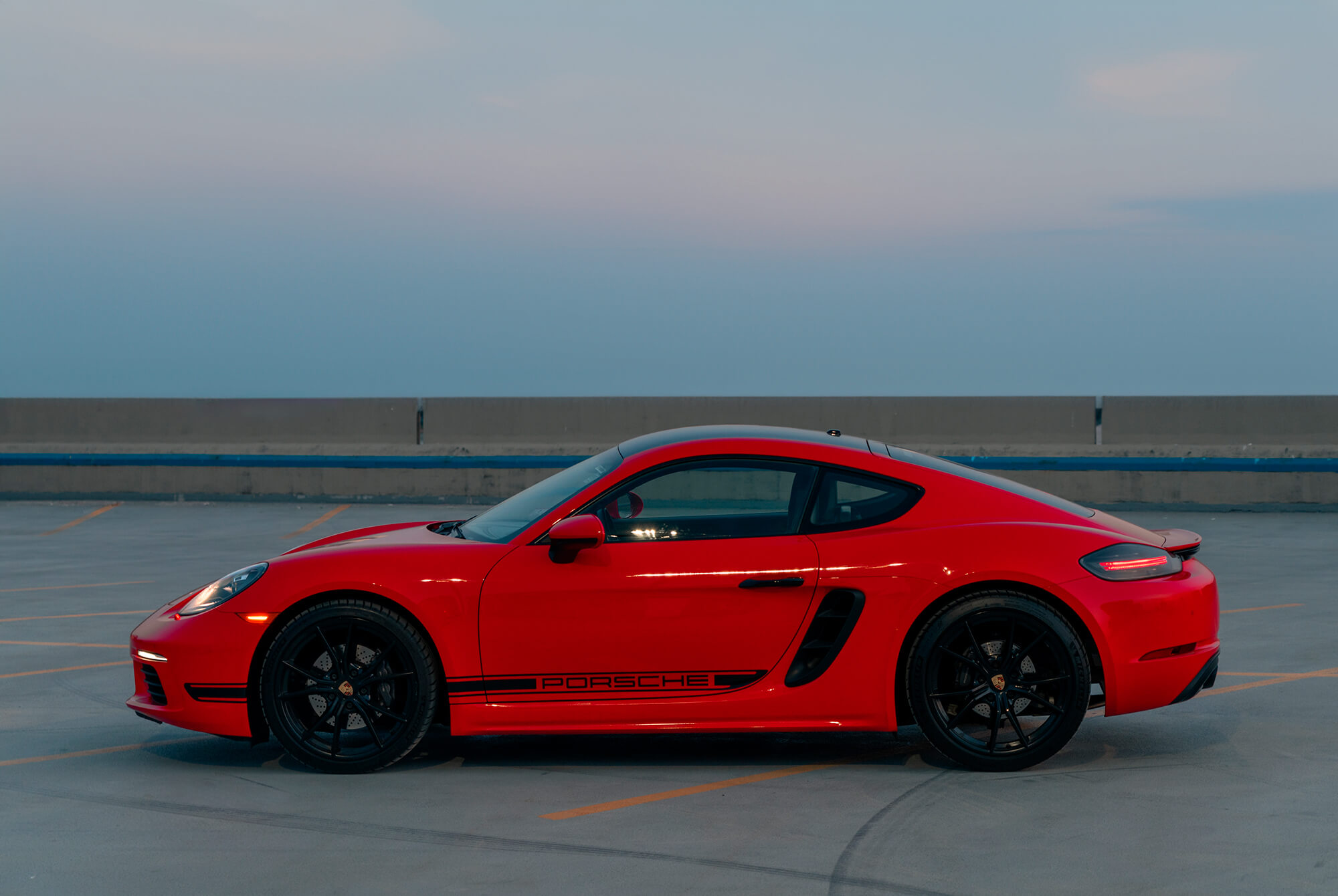 Porsche Cayman Red