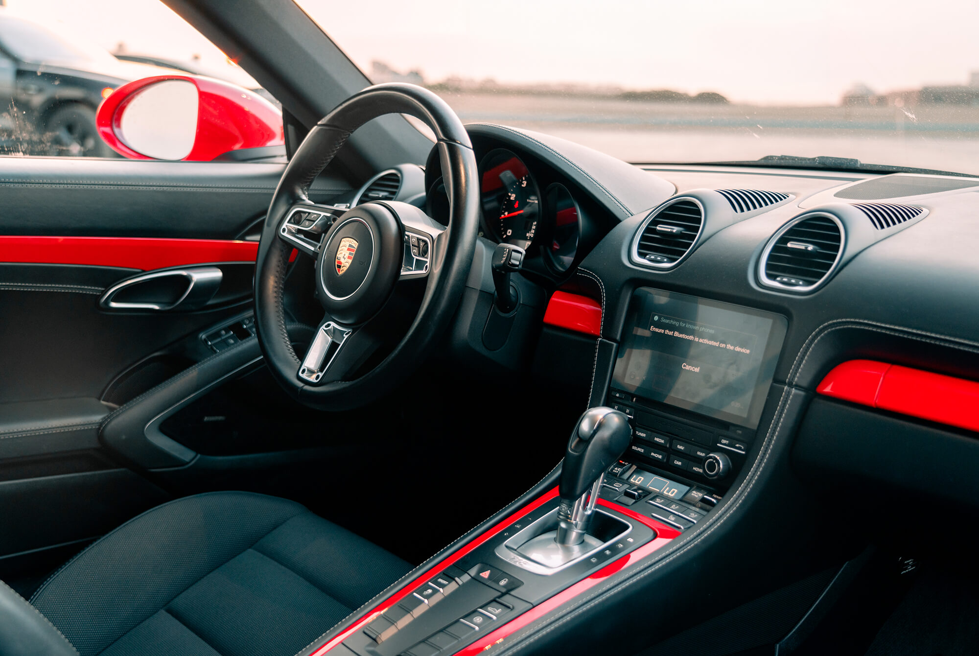 Porsche Cayman Red
