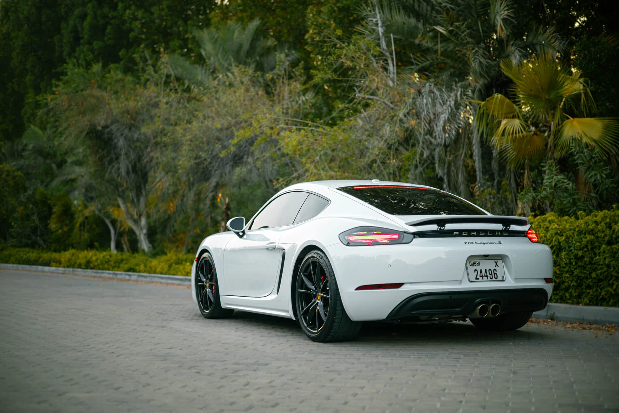 Porsche Cayman S White