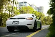 Porsche Cayman S לבן Porsche Cayman S לבן