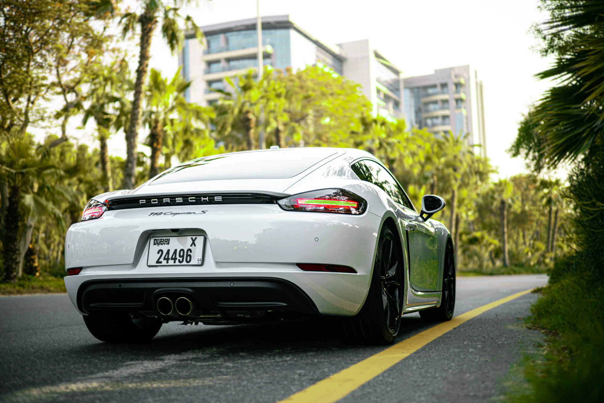 Porsche Cayman S White