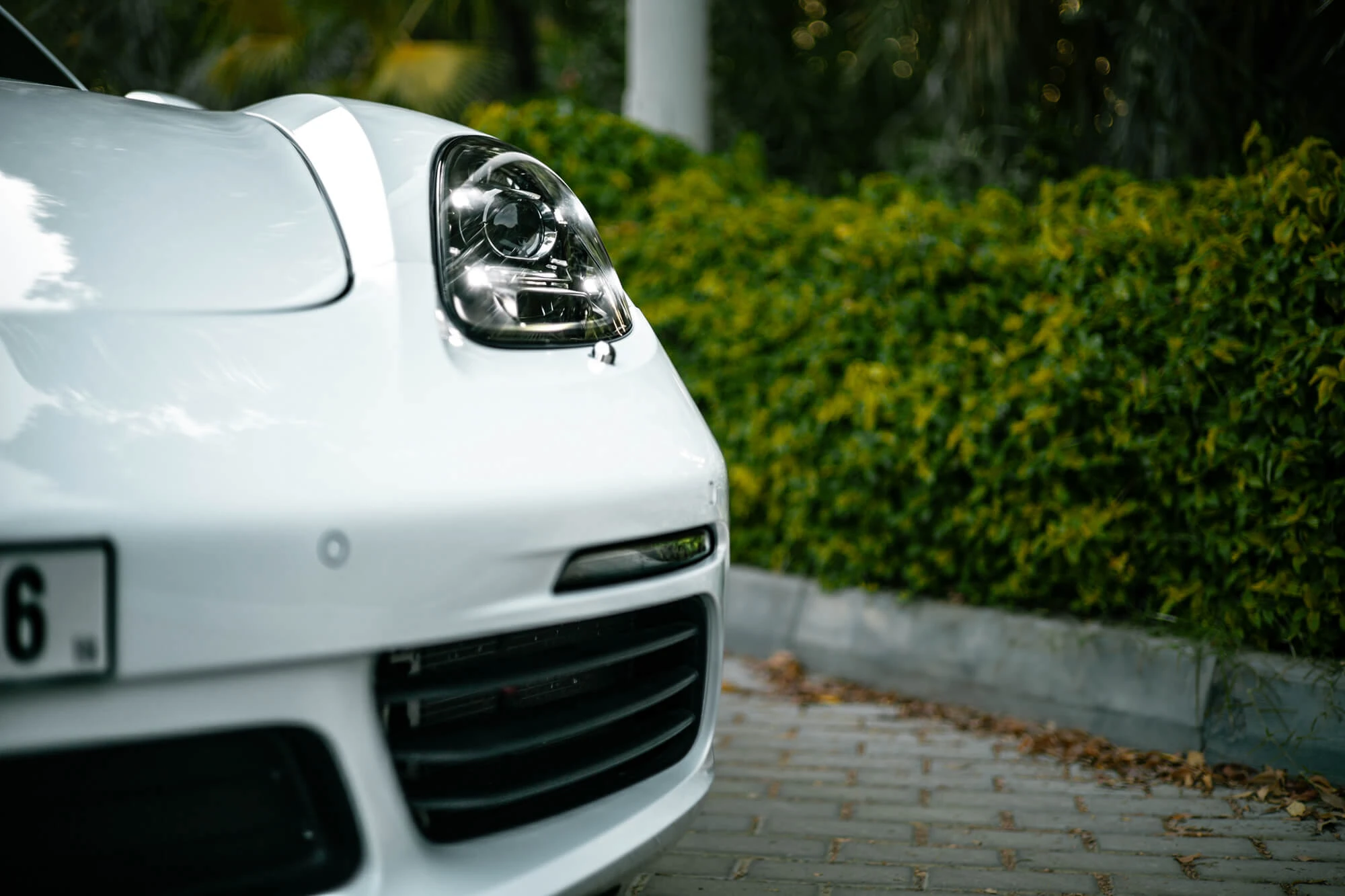 Porsche Cayman S White