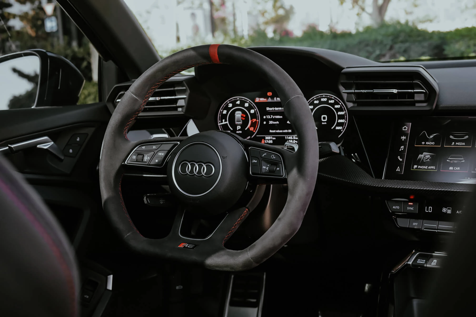 Audi RS3 Preto