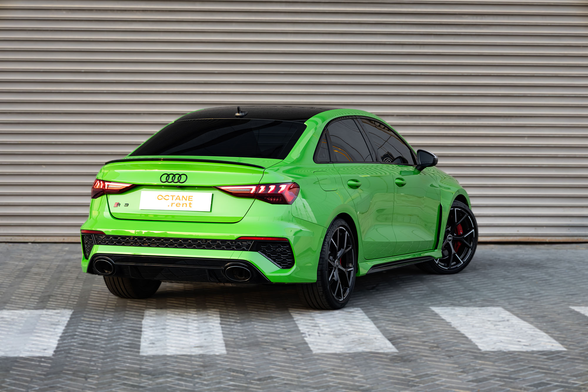 Audi RS3 Зеленый