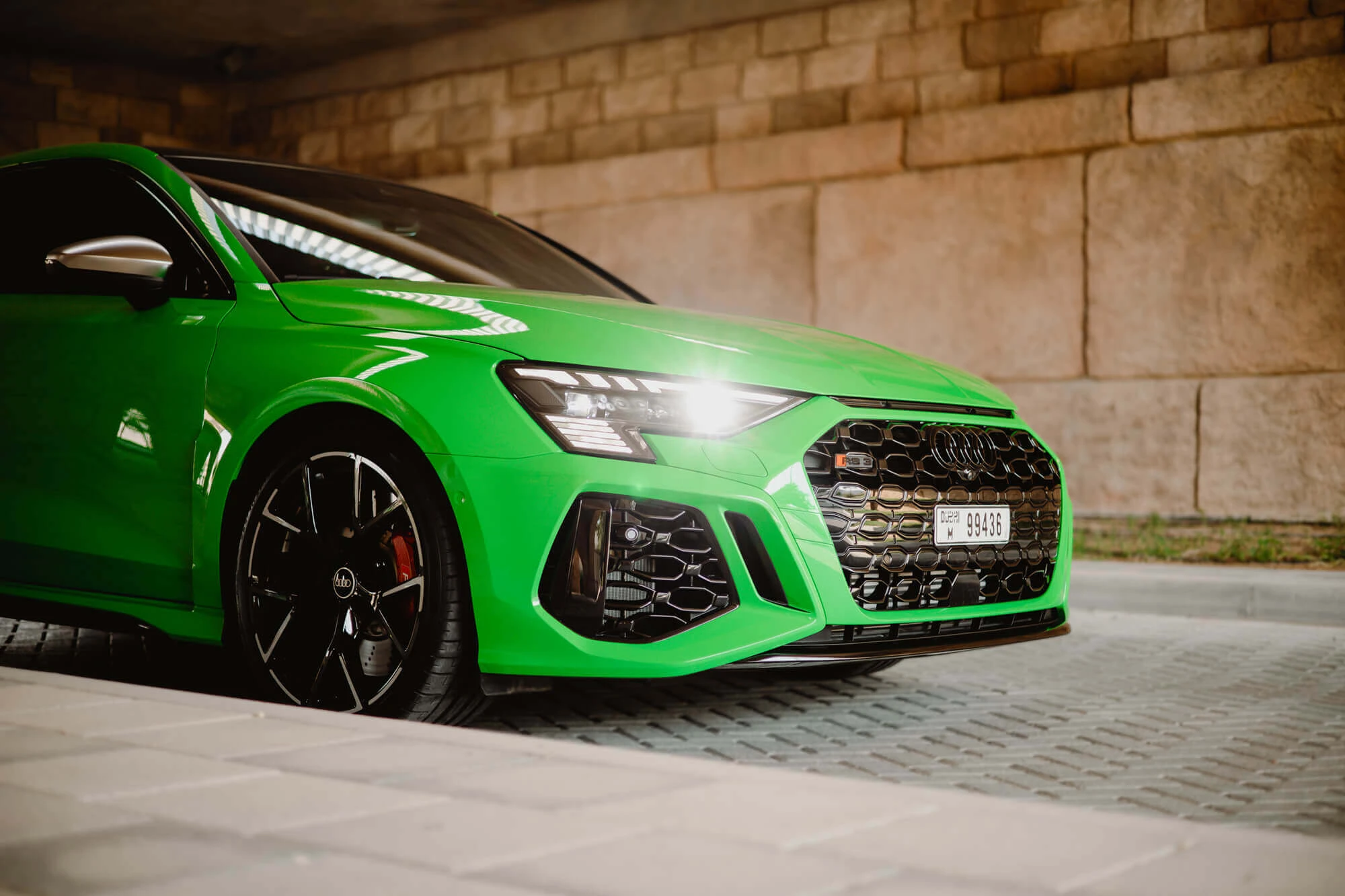 Audi RS3 Green