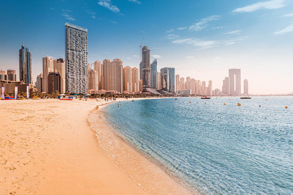 Oplev de bedste strande i Dubai