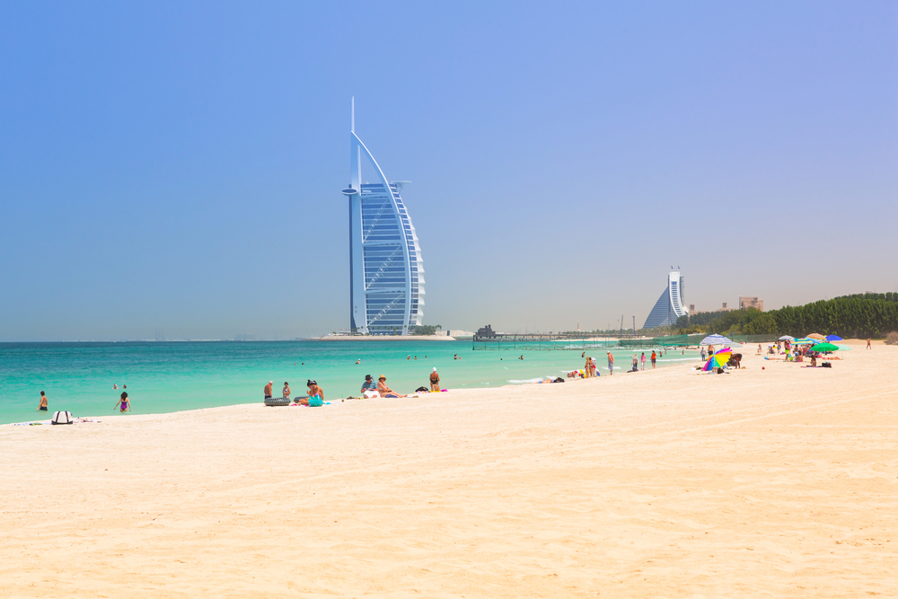 Oplev de bedste strande i Dubai