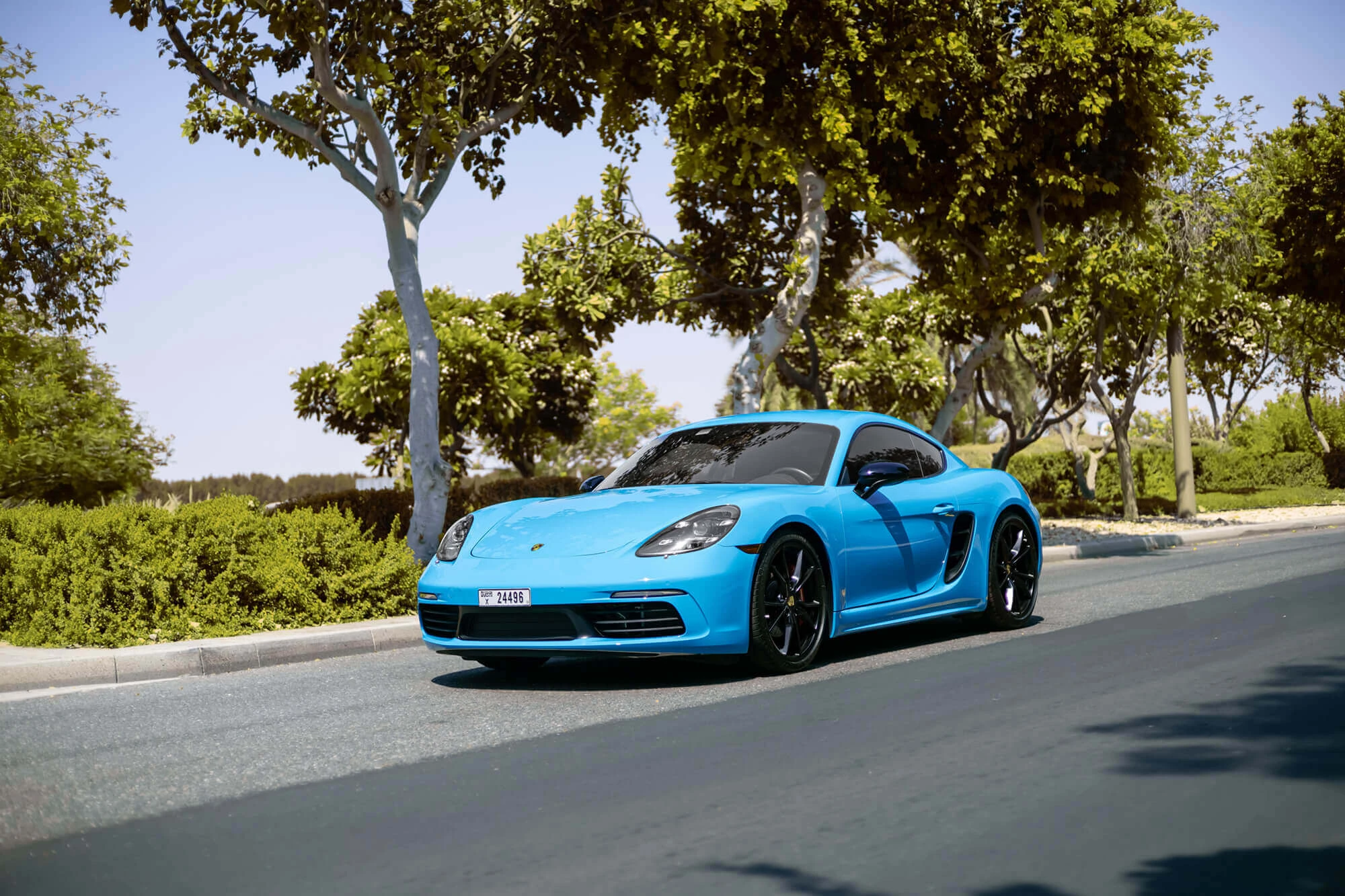 Porsche Cayman S Miami Blue