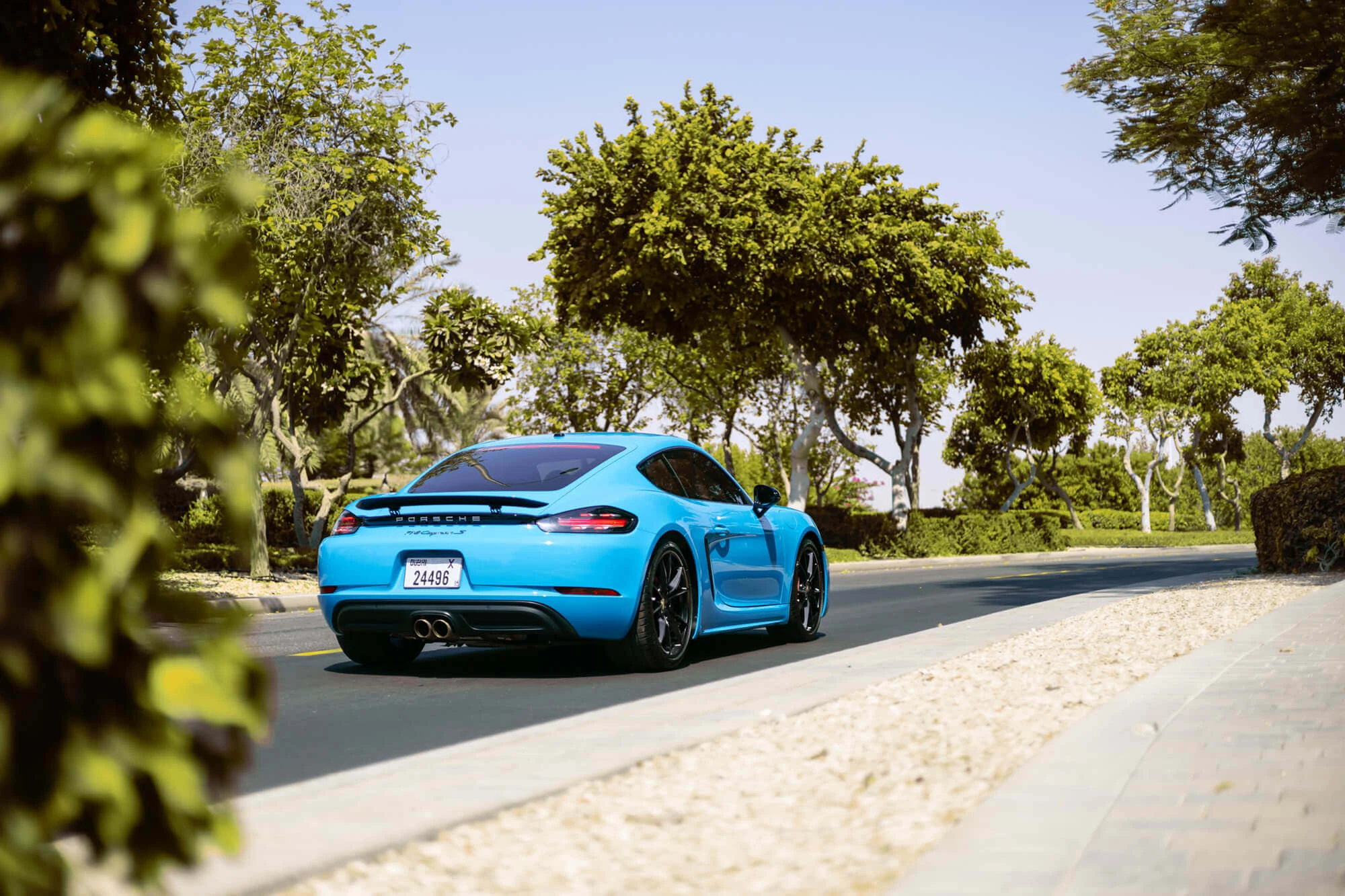 Porsche Cayman S Miami Blue