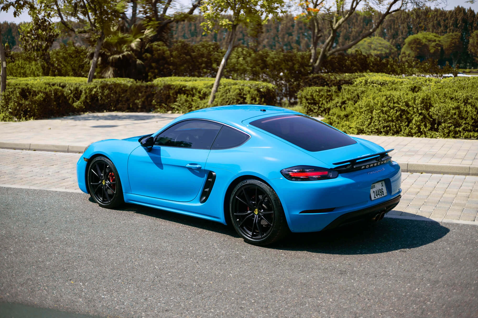 Porsche Cayman S Miami Blue