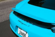 Porsche Cayman S Miami Blauw