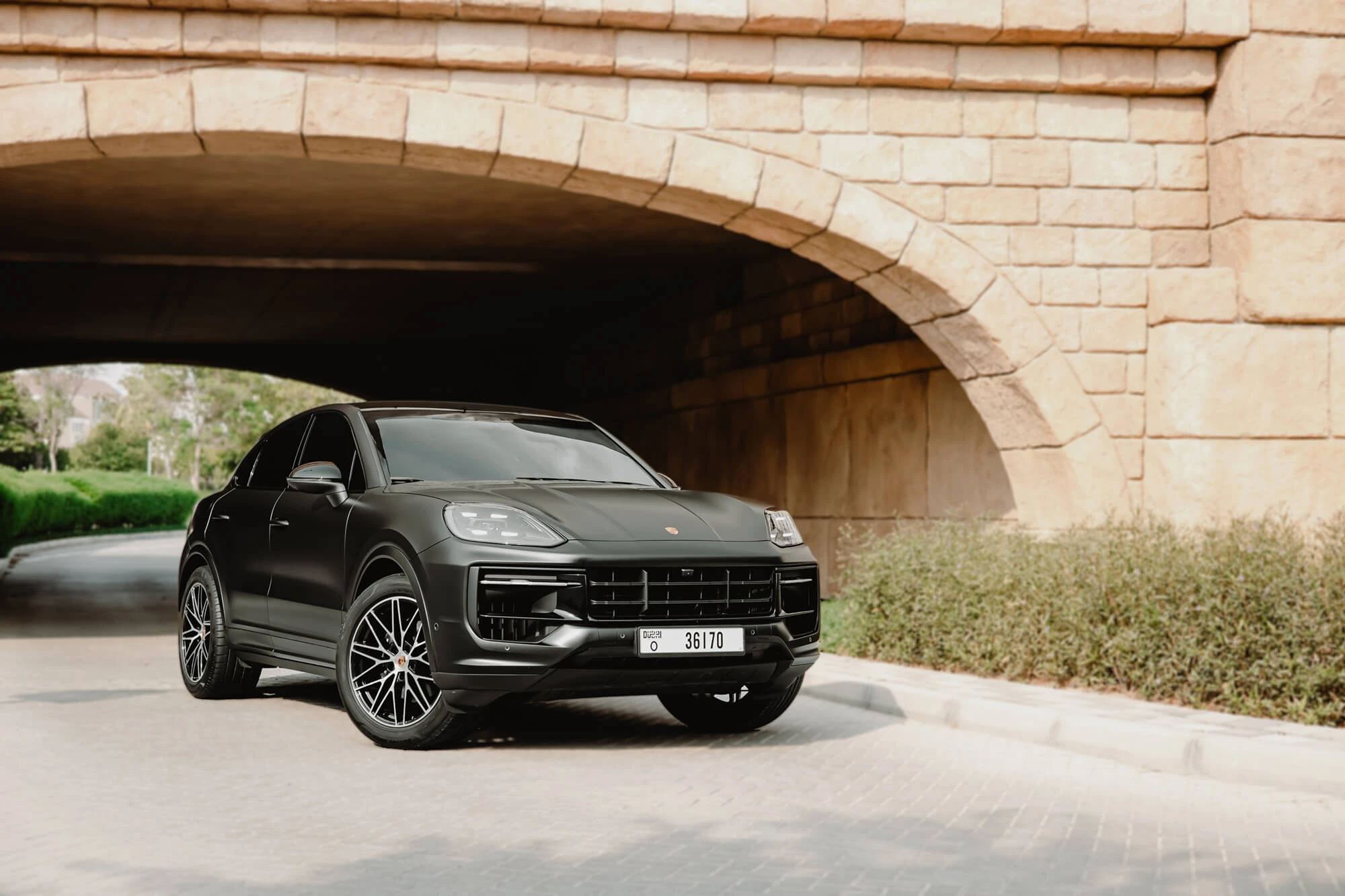 Porsche Cayenne Coupe Schwarz