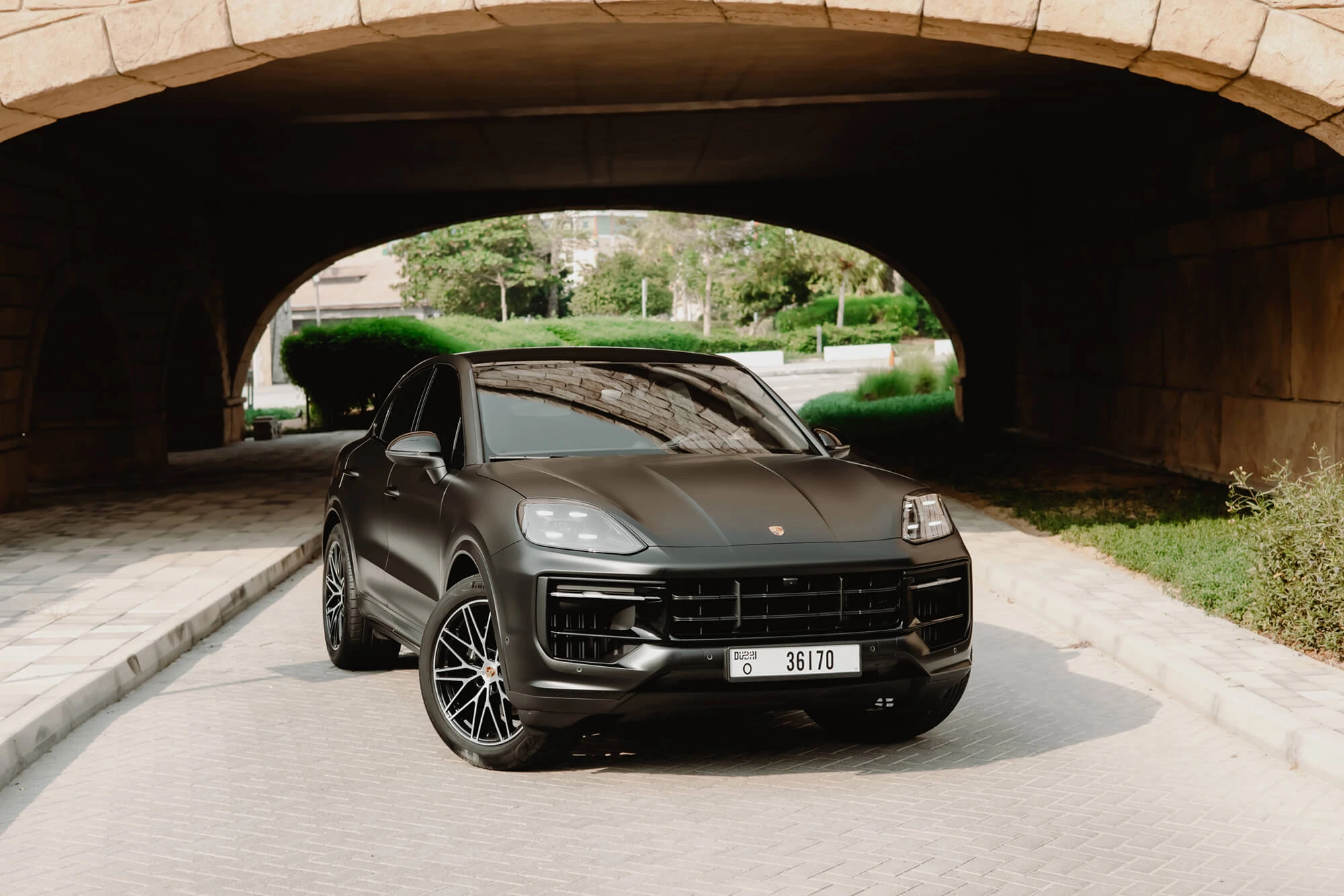 Porsche Cayenne Coupe Sort