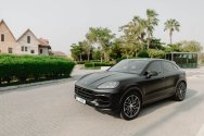 Porsche Cayenne Coupe Sort